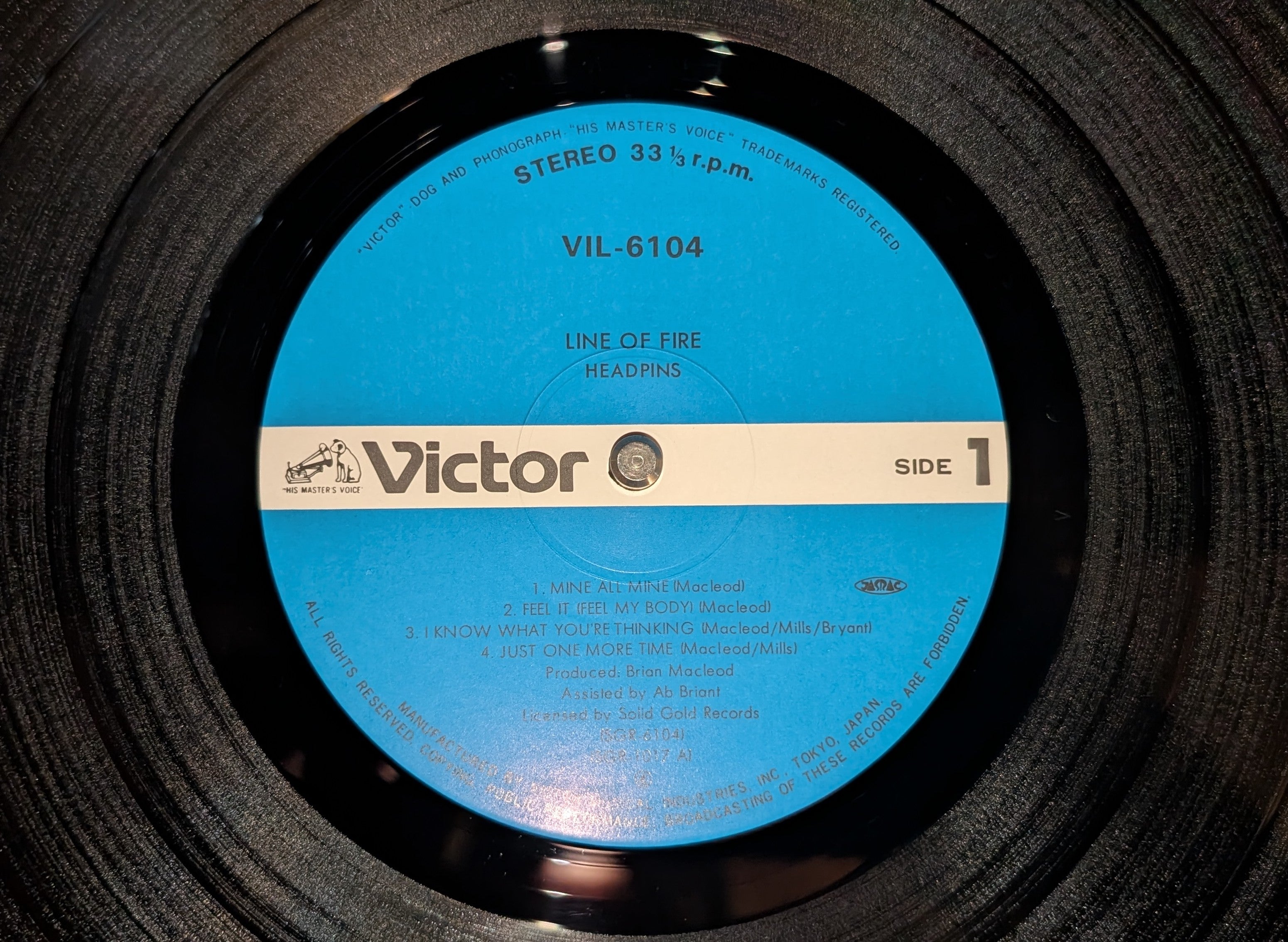 Headpins - Line Of Fire