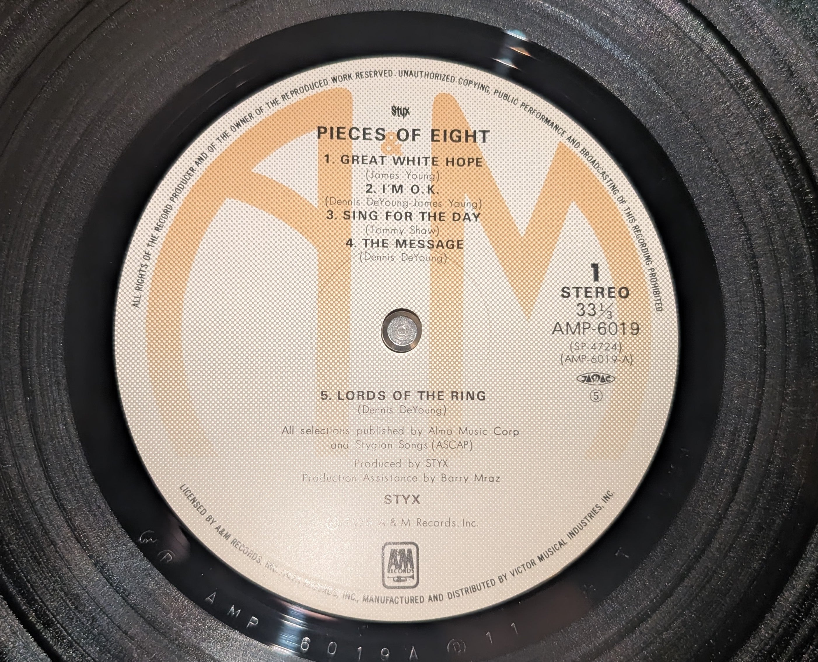 Styx - Pieces Of Eight