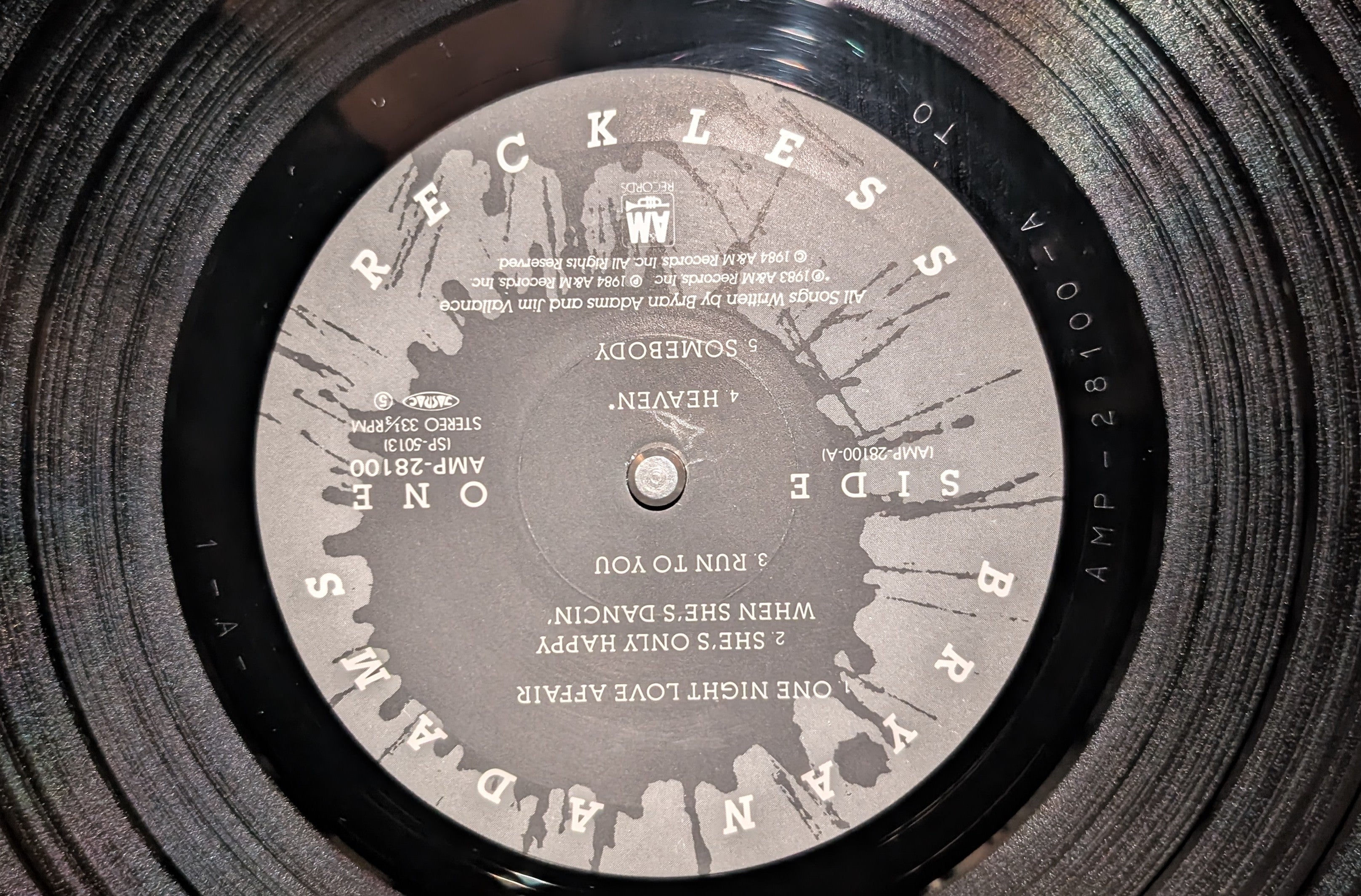 Bryan Adams -Reckless