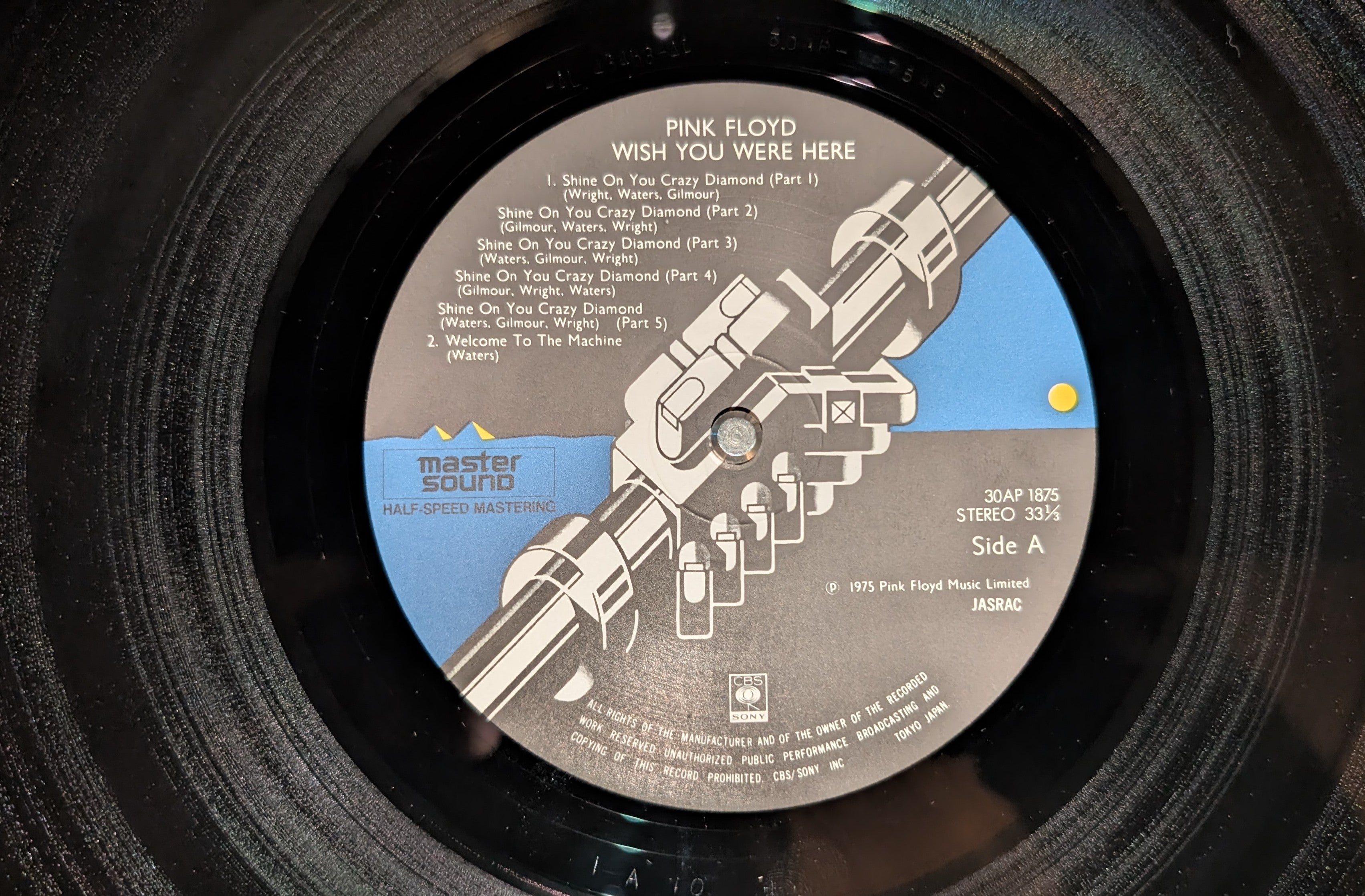 Pink Floyd - Wish You Were Here  炎 (あなたがここにいてほしい)