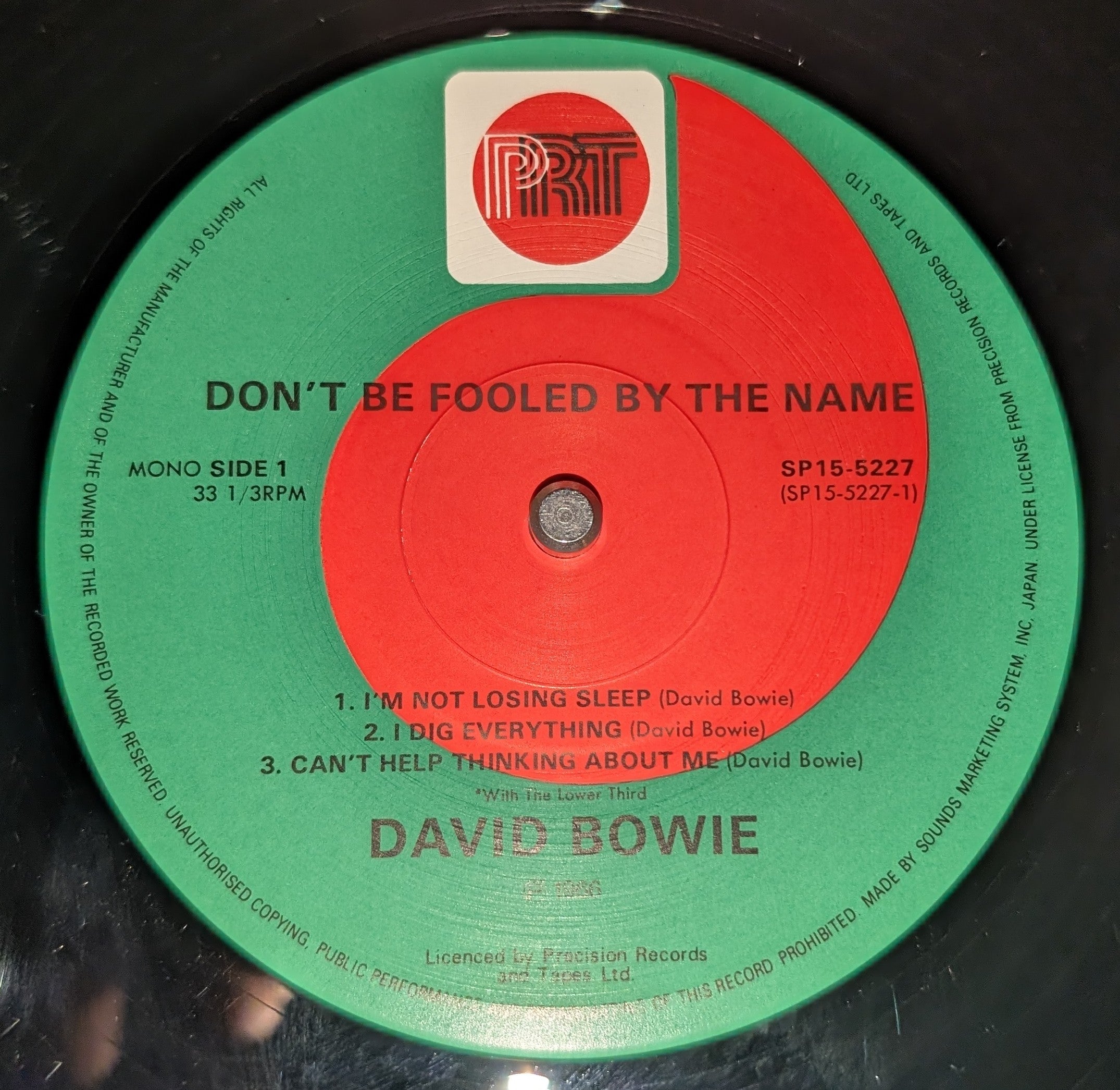 David Bowie -Don't Be Fooled By The Name