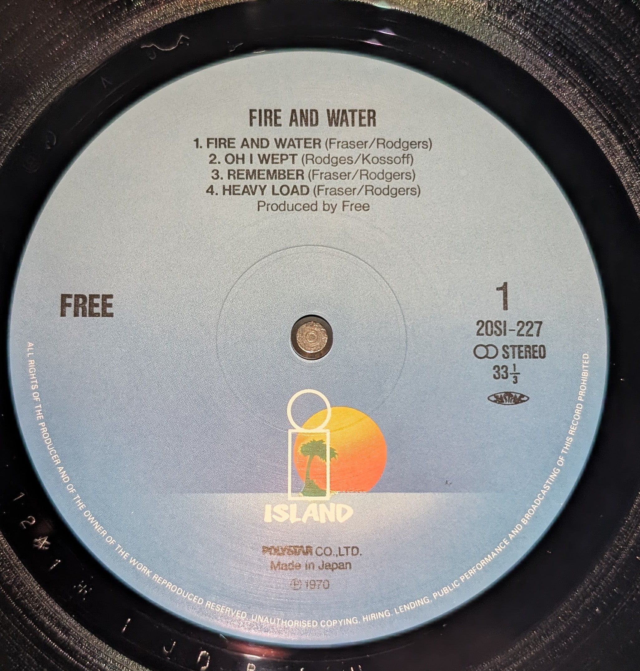 Free - Fire And Water