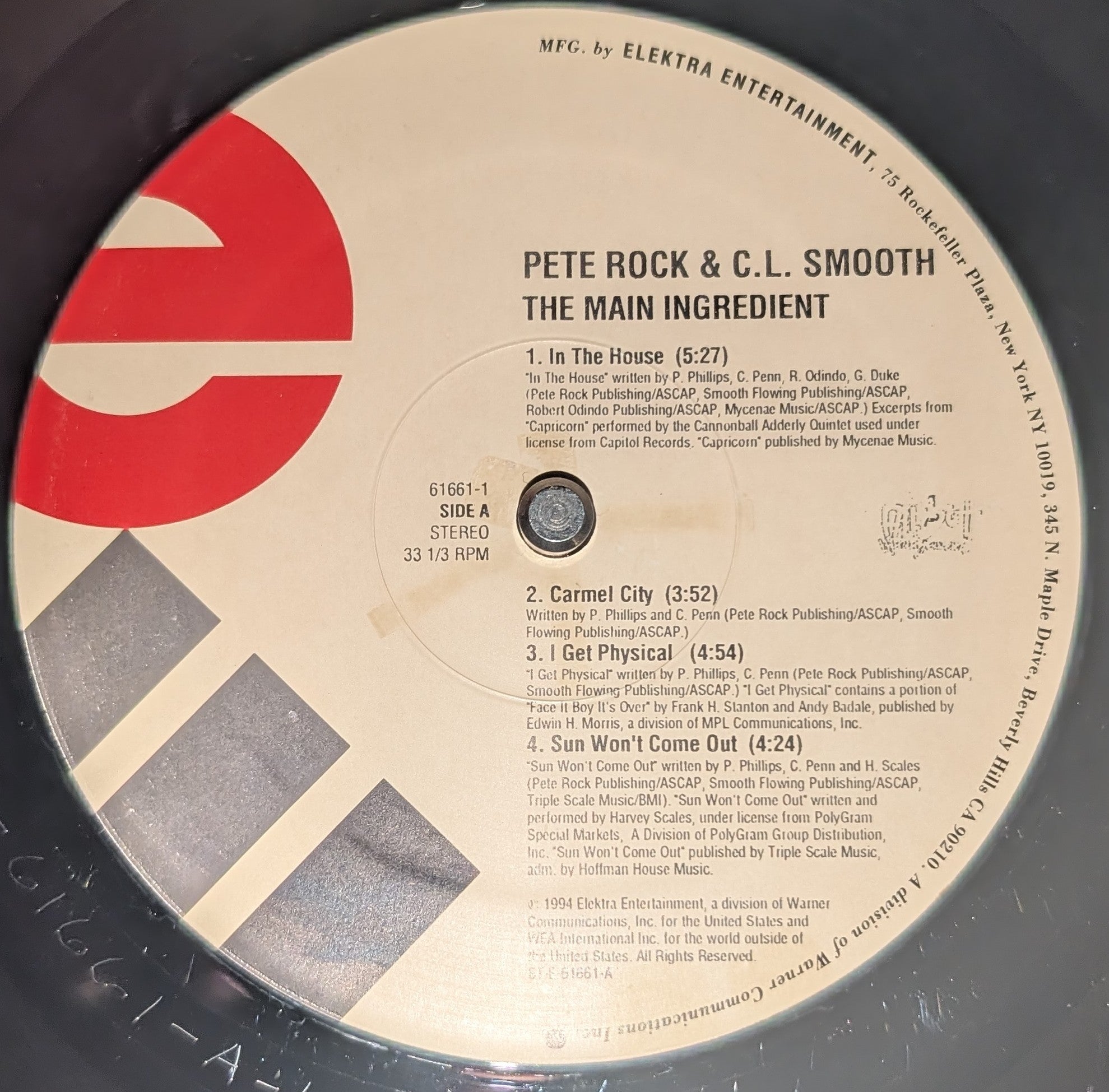 Pete Rock & C.L. Smooth - The Main Ingredient