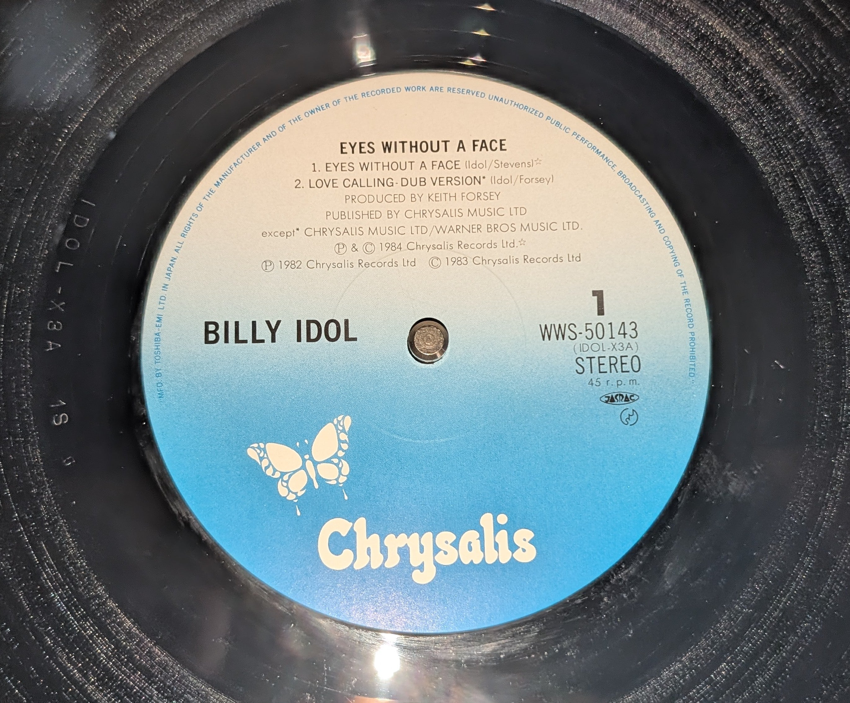 Billy Idol - Eyes Without A Face