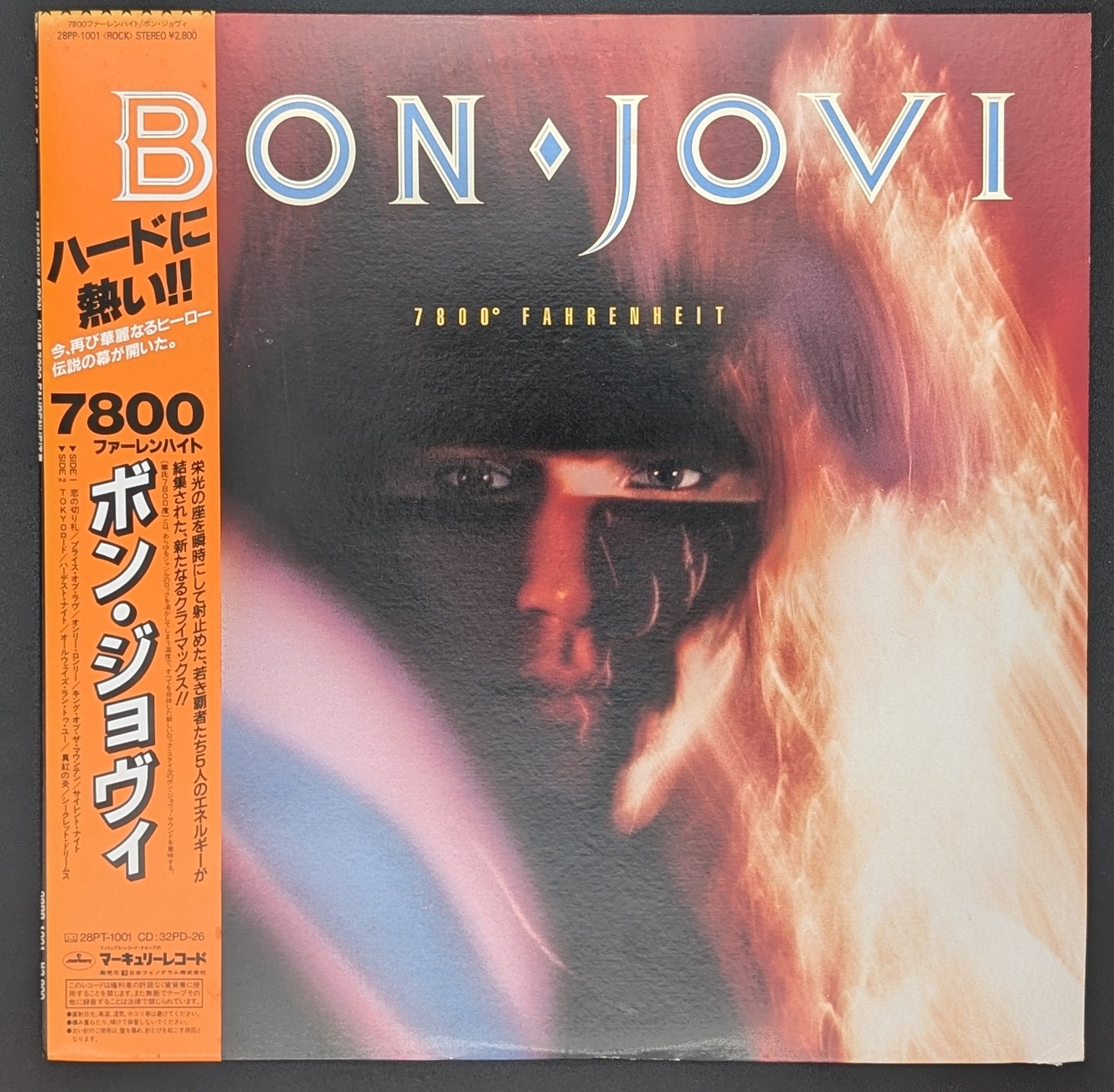 Bon Jovi - 7800° Fahrenheit  7800 ファーレンハイト