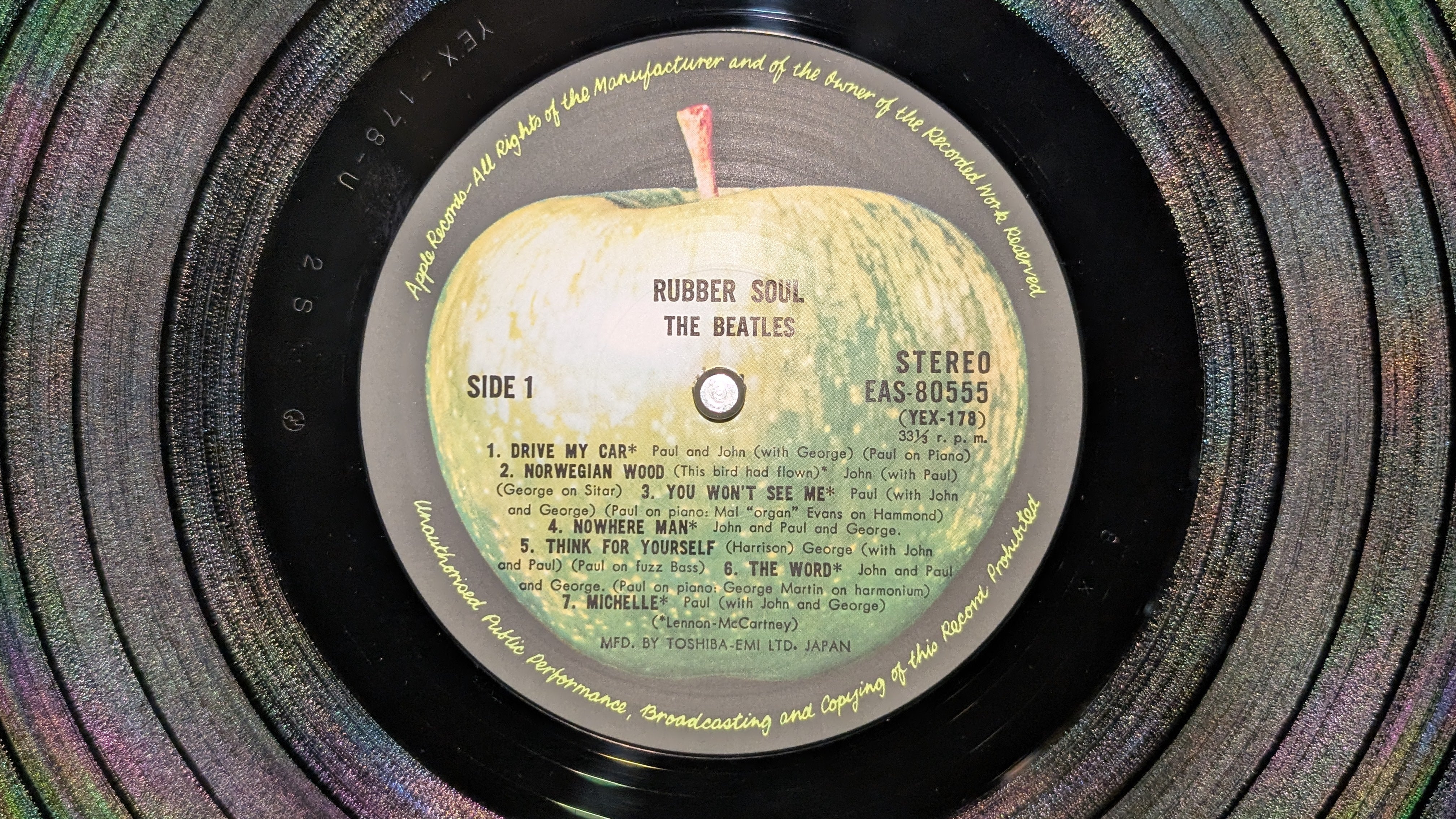 The Beatles - Rubber Soul  ラバー・ソウル