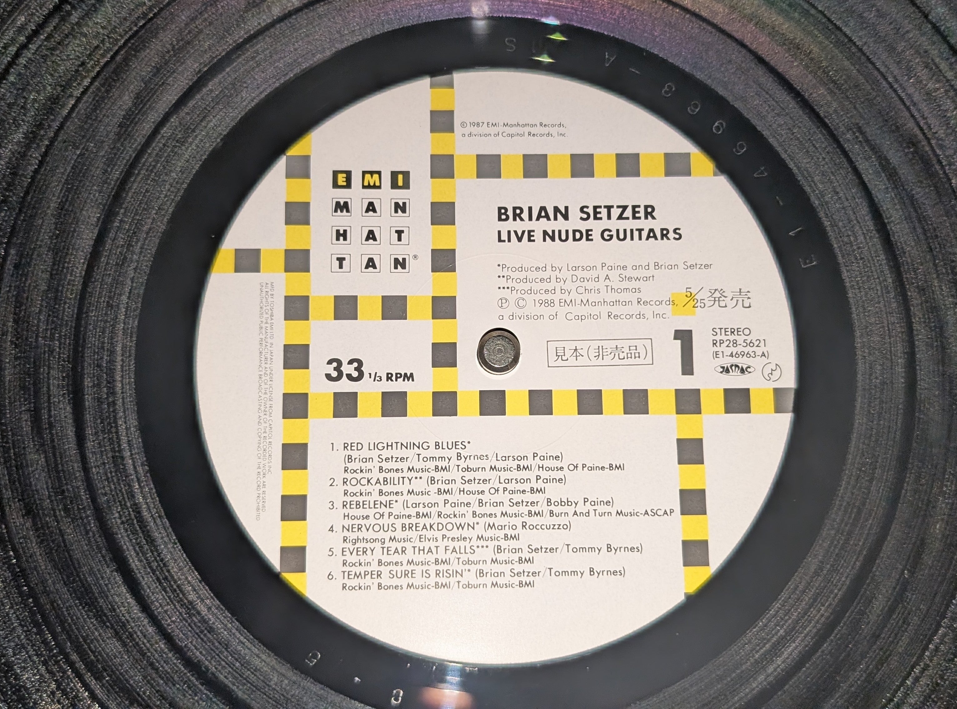 Brian Setzer - Live Nude Guitars