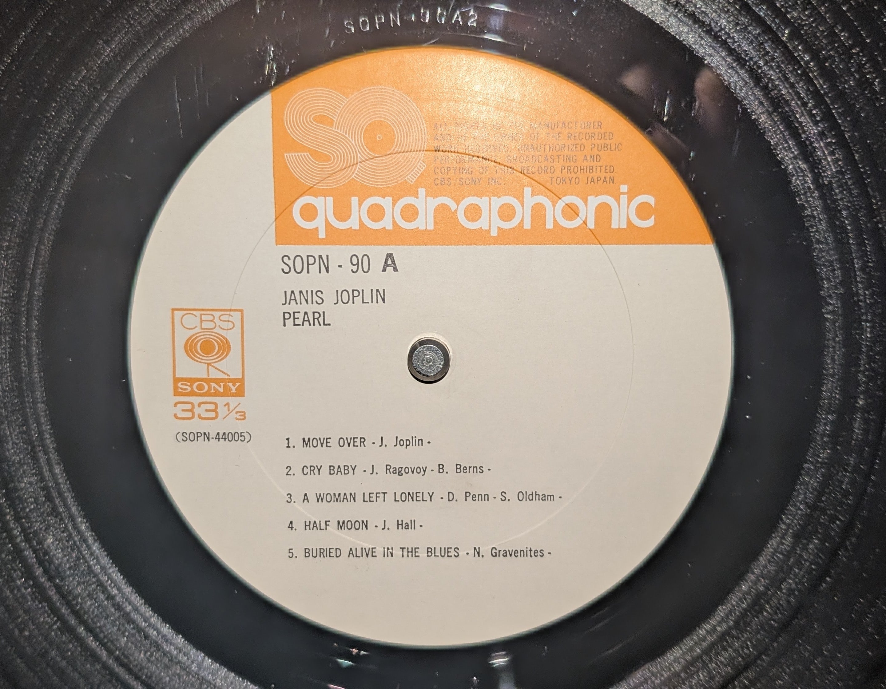 Janis Joplin / Full Tilt Boogie Band - Pearl