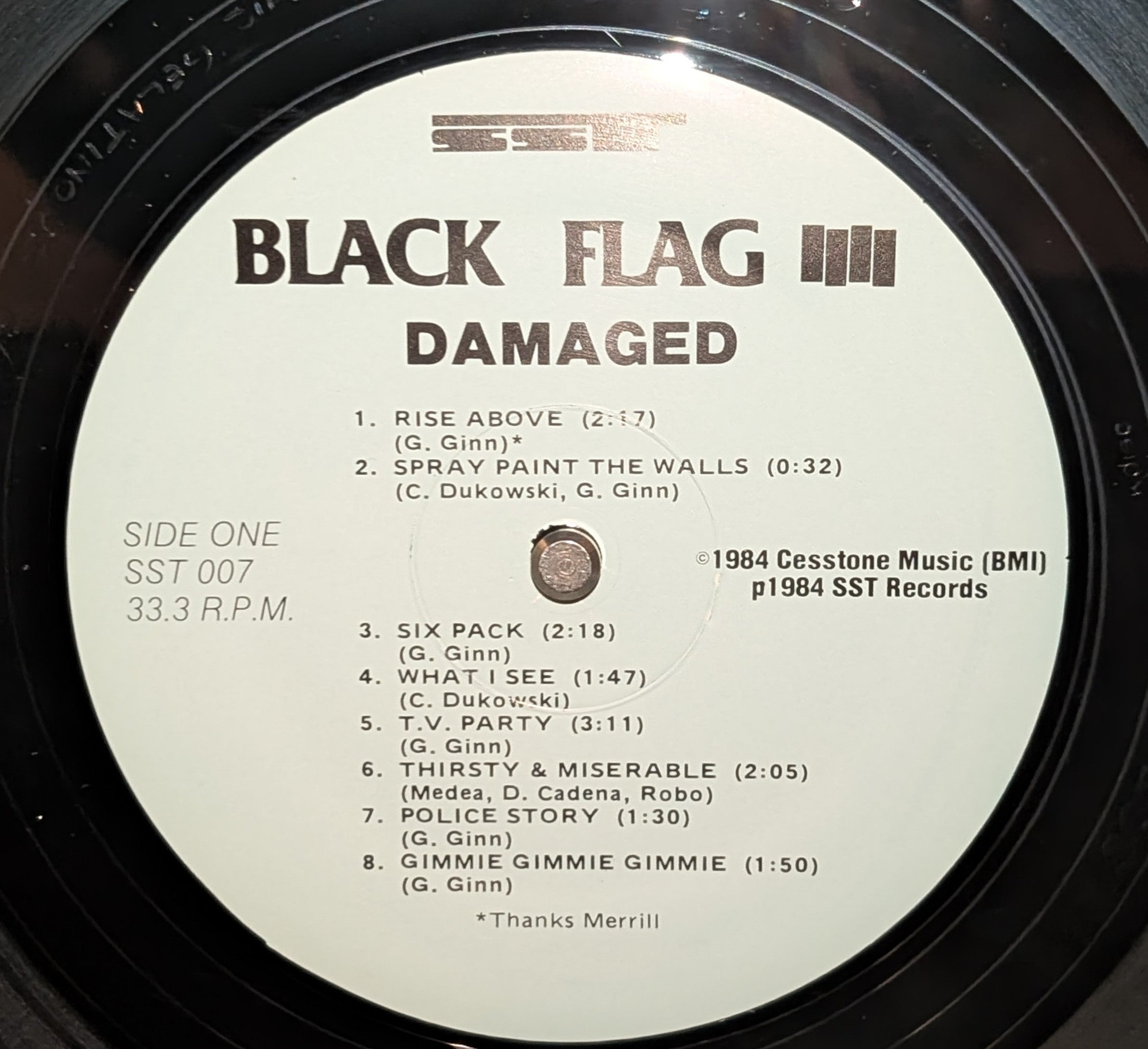 Black Flag - Damaged