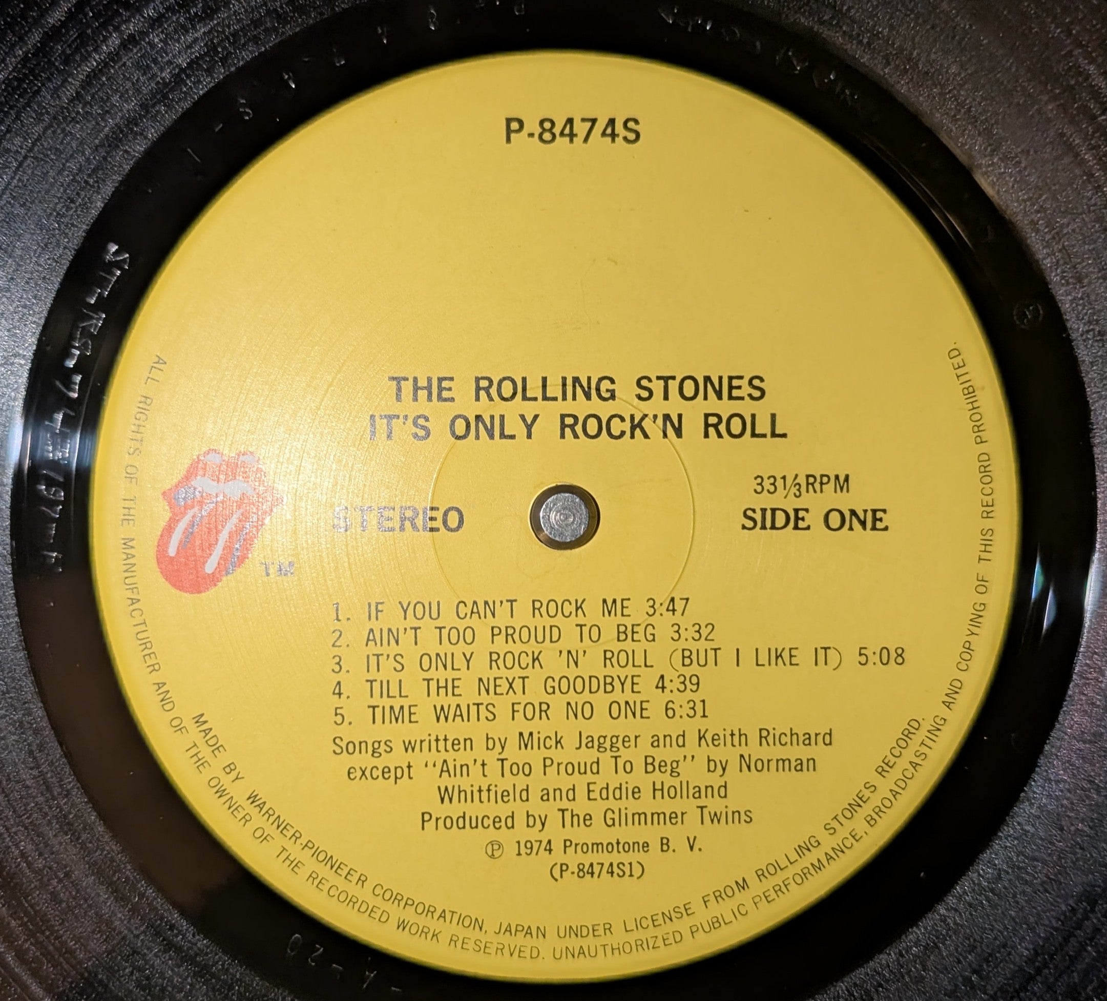The Rolling Stones - It's Only Rock 'N Roll