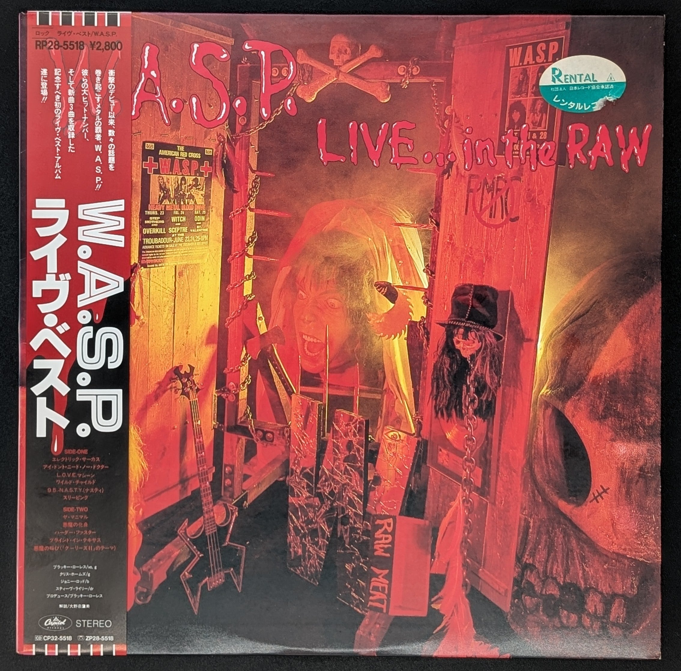 W.A.S.P. - Live... In The Raw