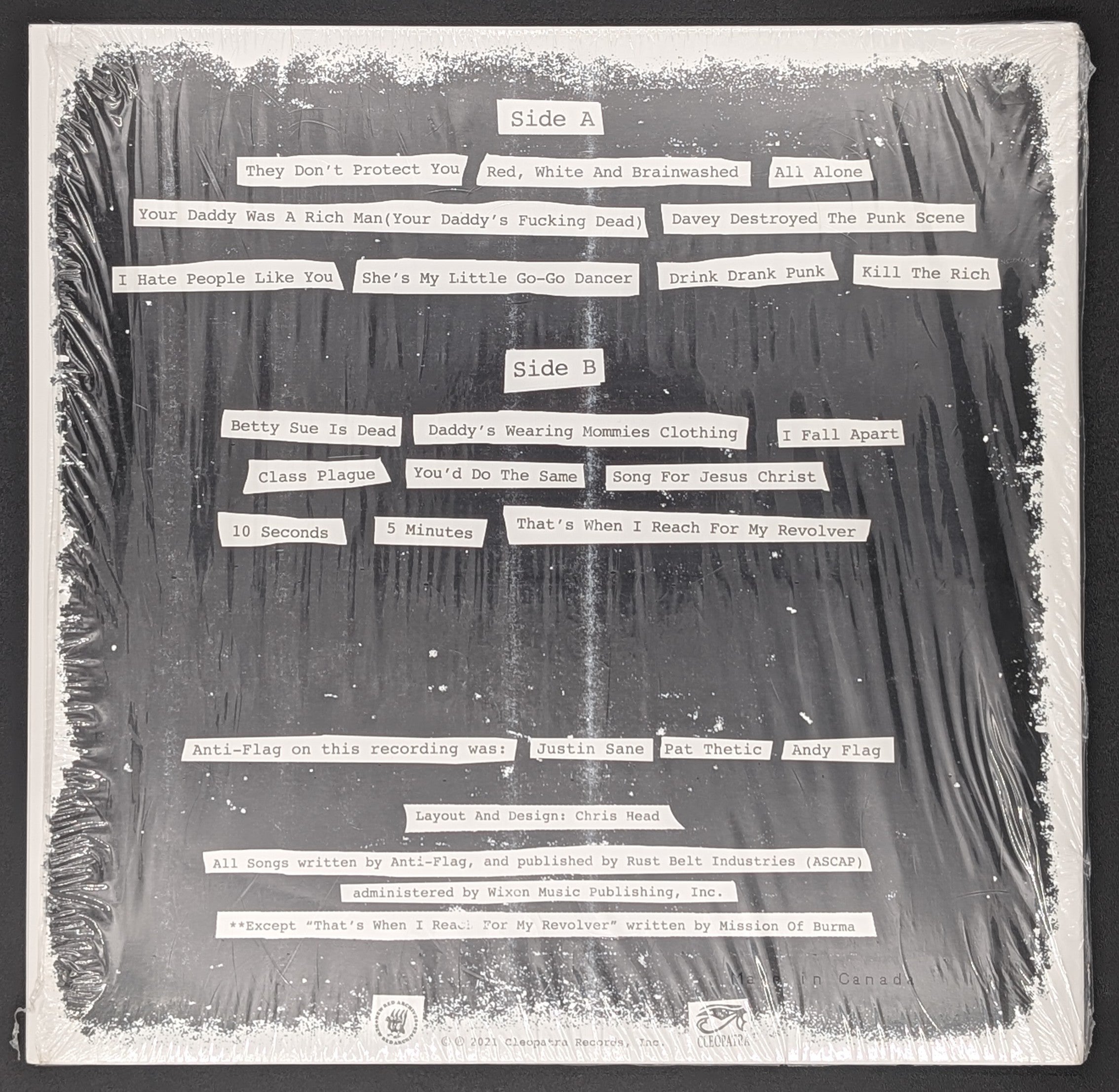 Anti-Flag - 17 Song Demo