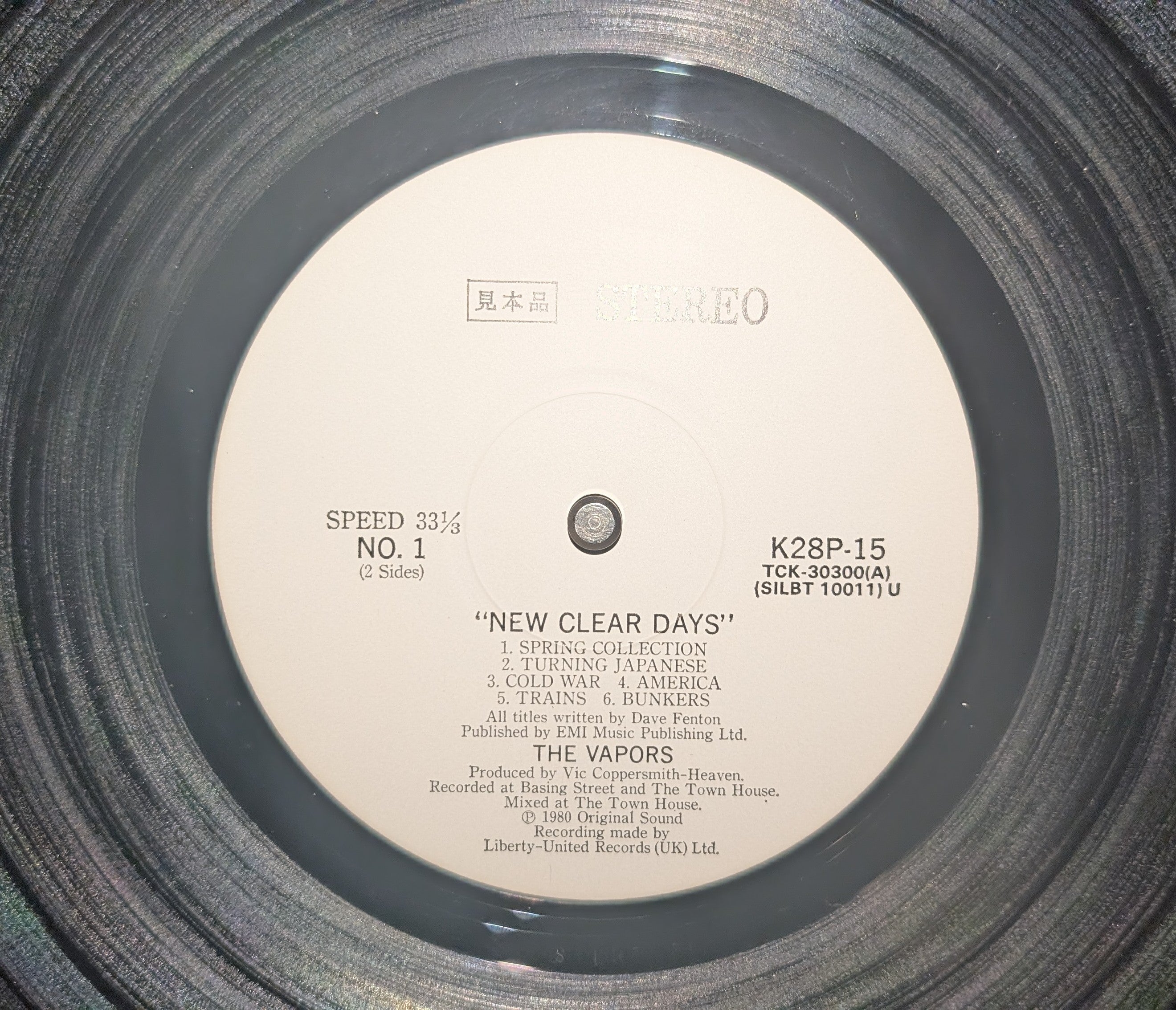 The Vapors - New Clear Days