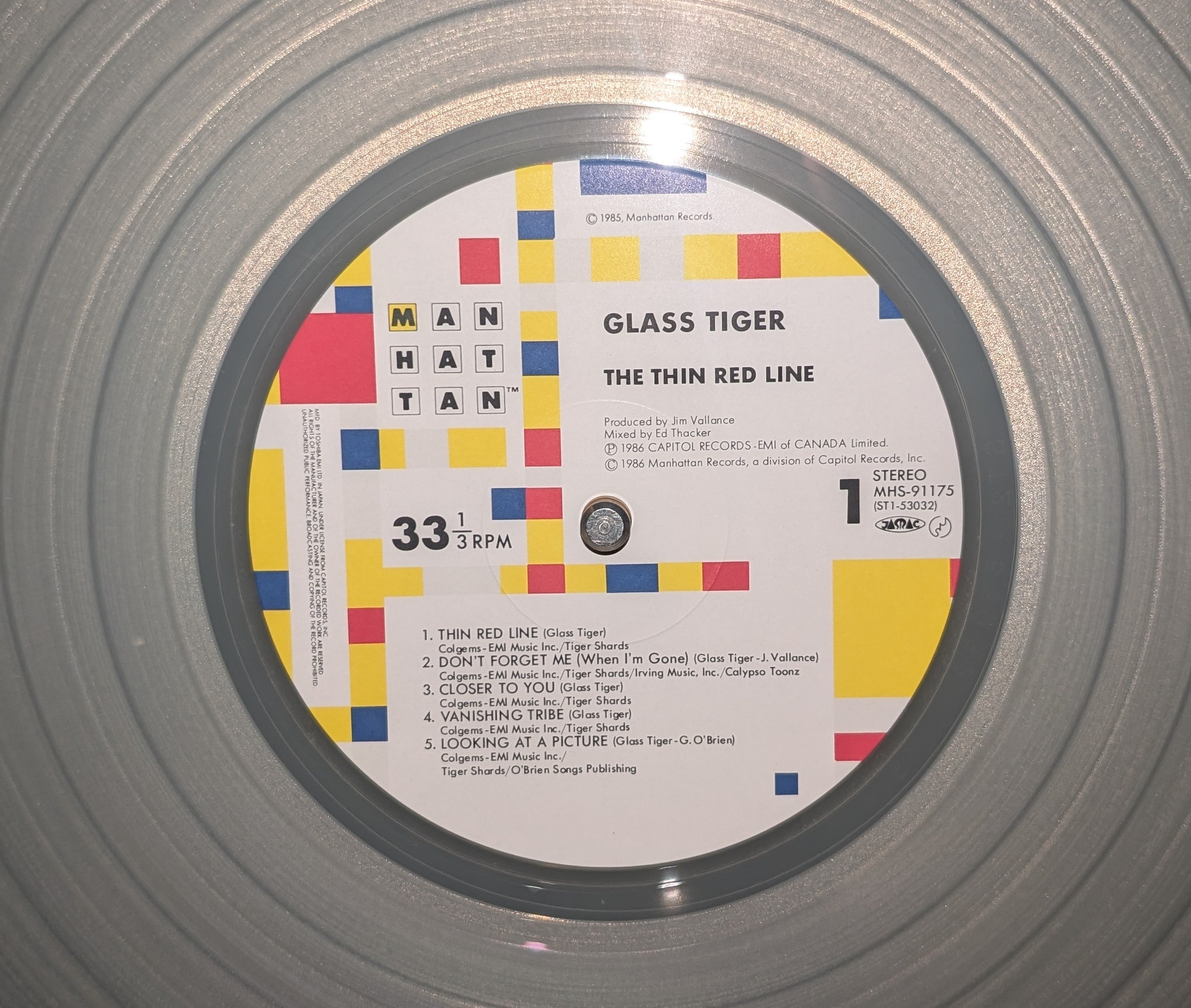 Glass Tiger - The Thin Red Line