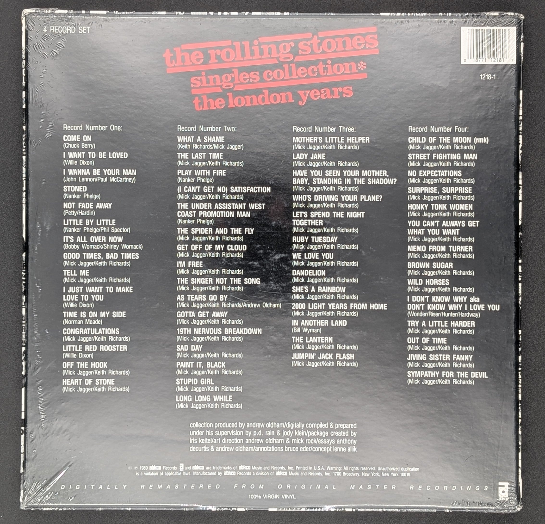 The Rolling Stones - Singles Collection - The London Years