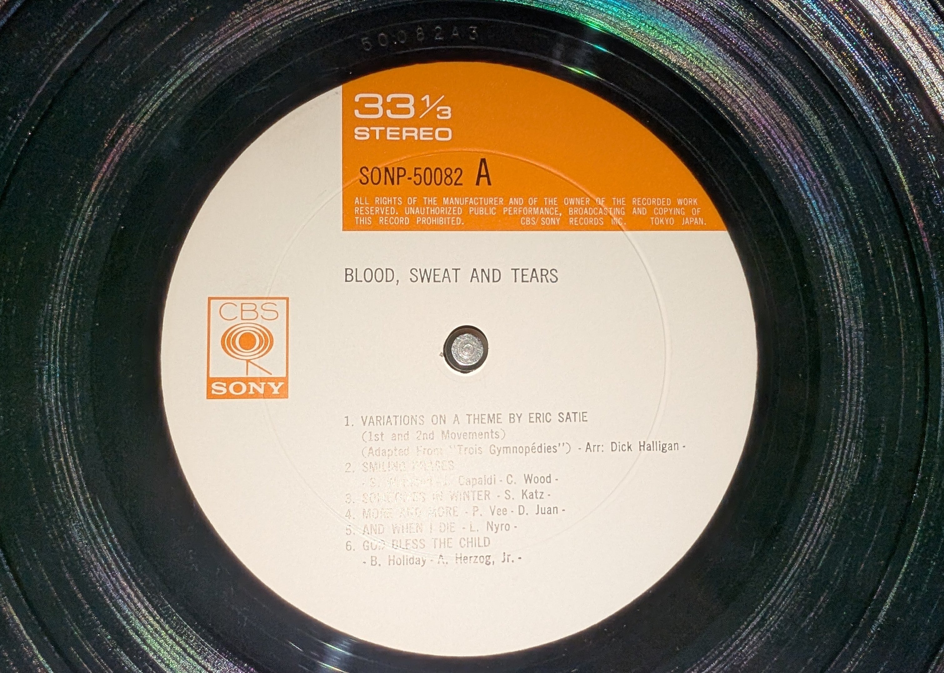 Blood, Sweat And Tears - Blood, Sweat And Tears