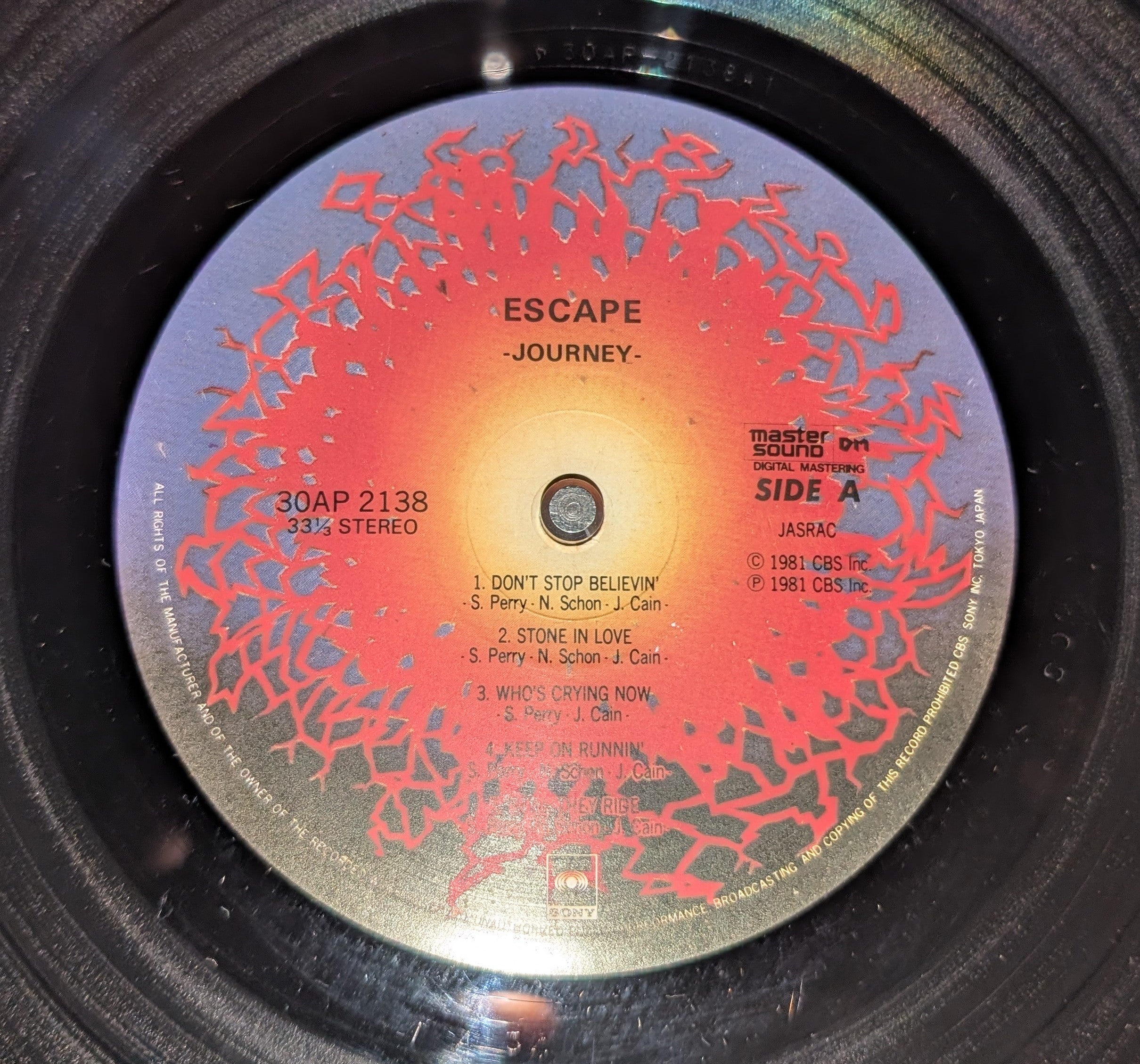 Journey - Escape (Mastersound)