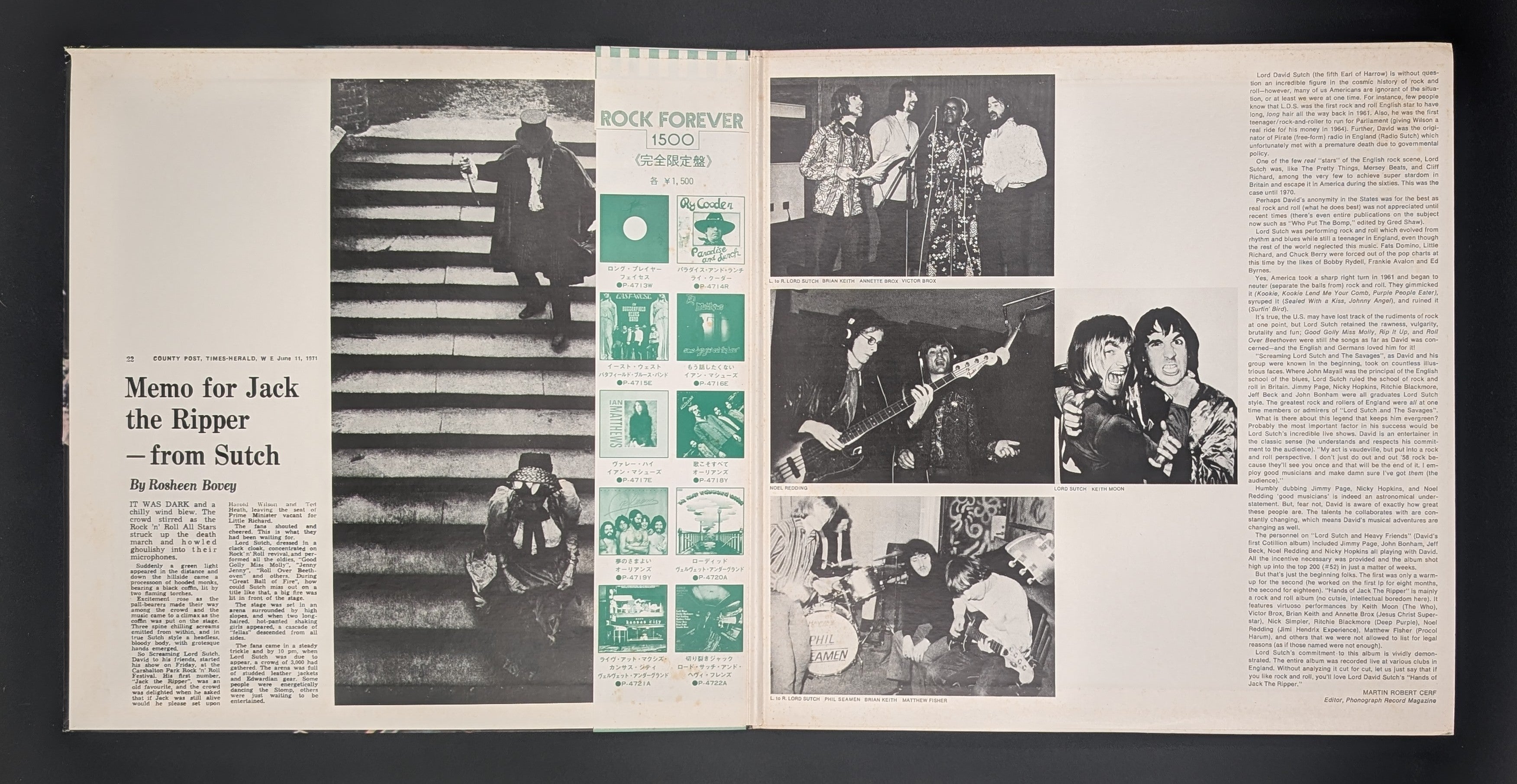 Lord Sutch And Heavy Friends - Hands Of Jack The Ripper