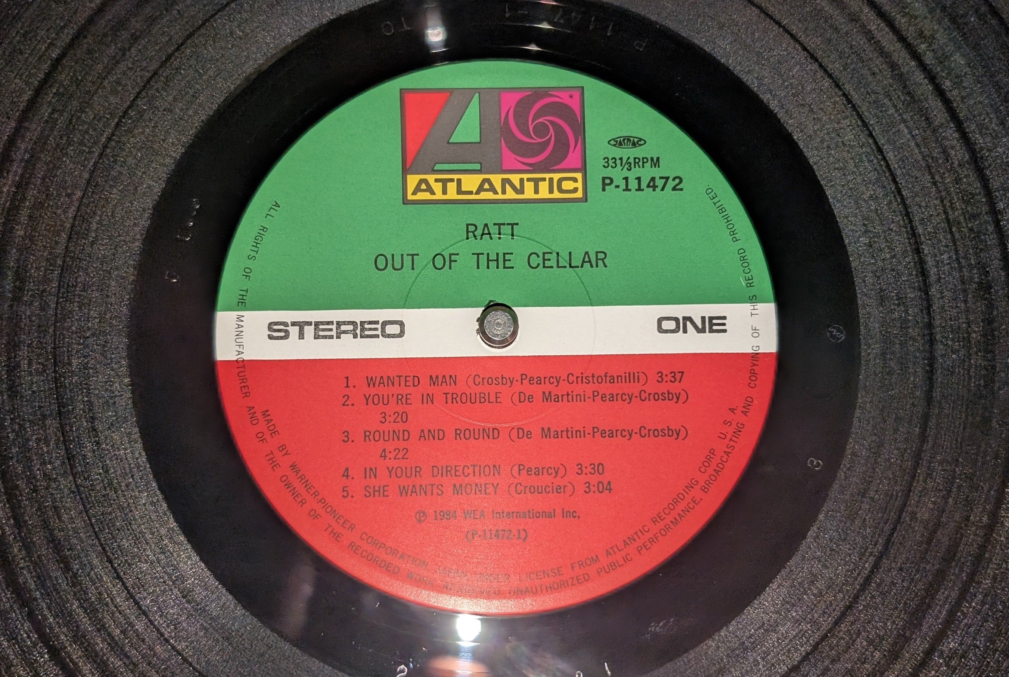 Ratt - Out Of The Cellar