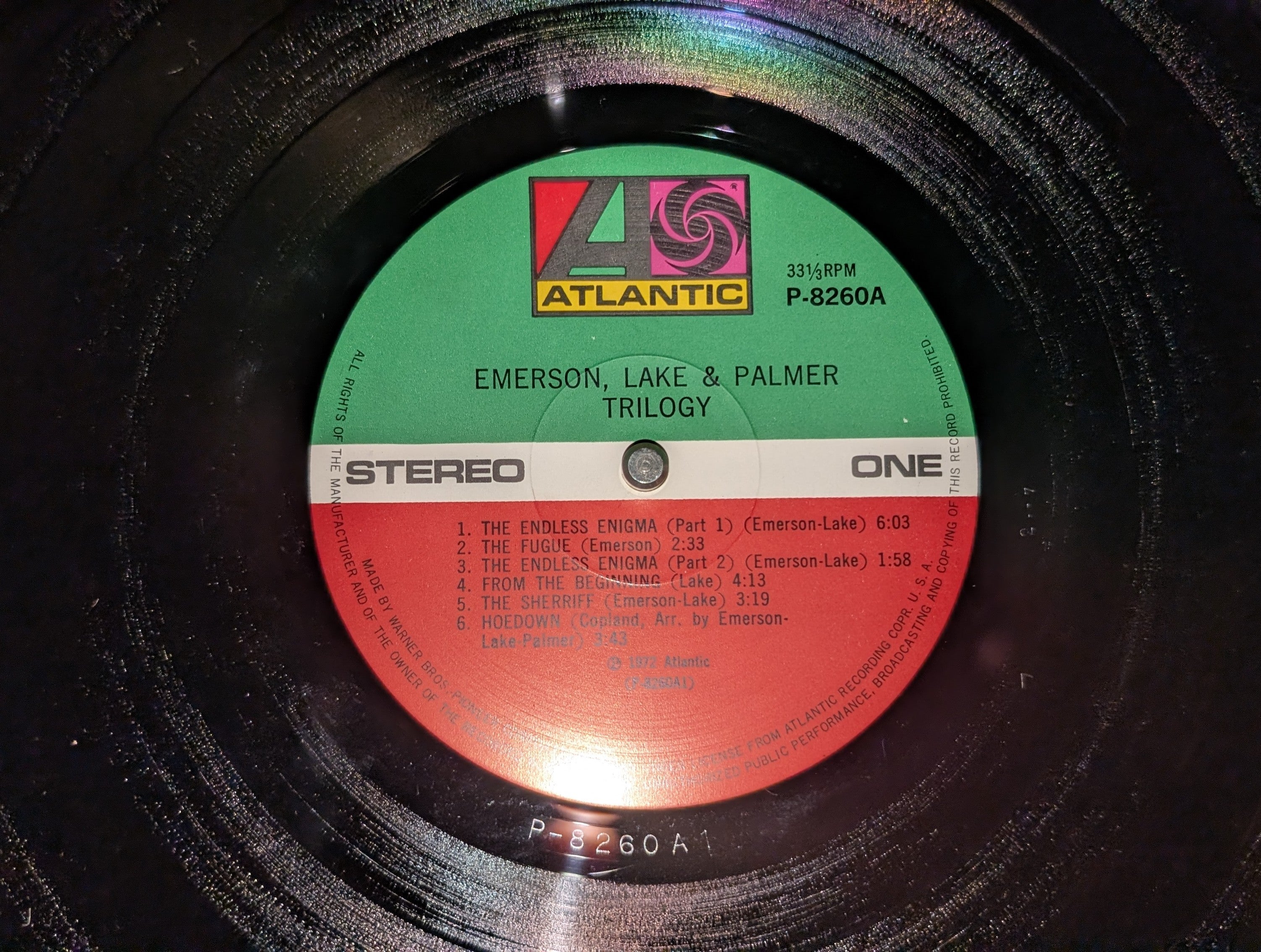 Emerson, Lake & Palmer - Trilogy