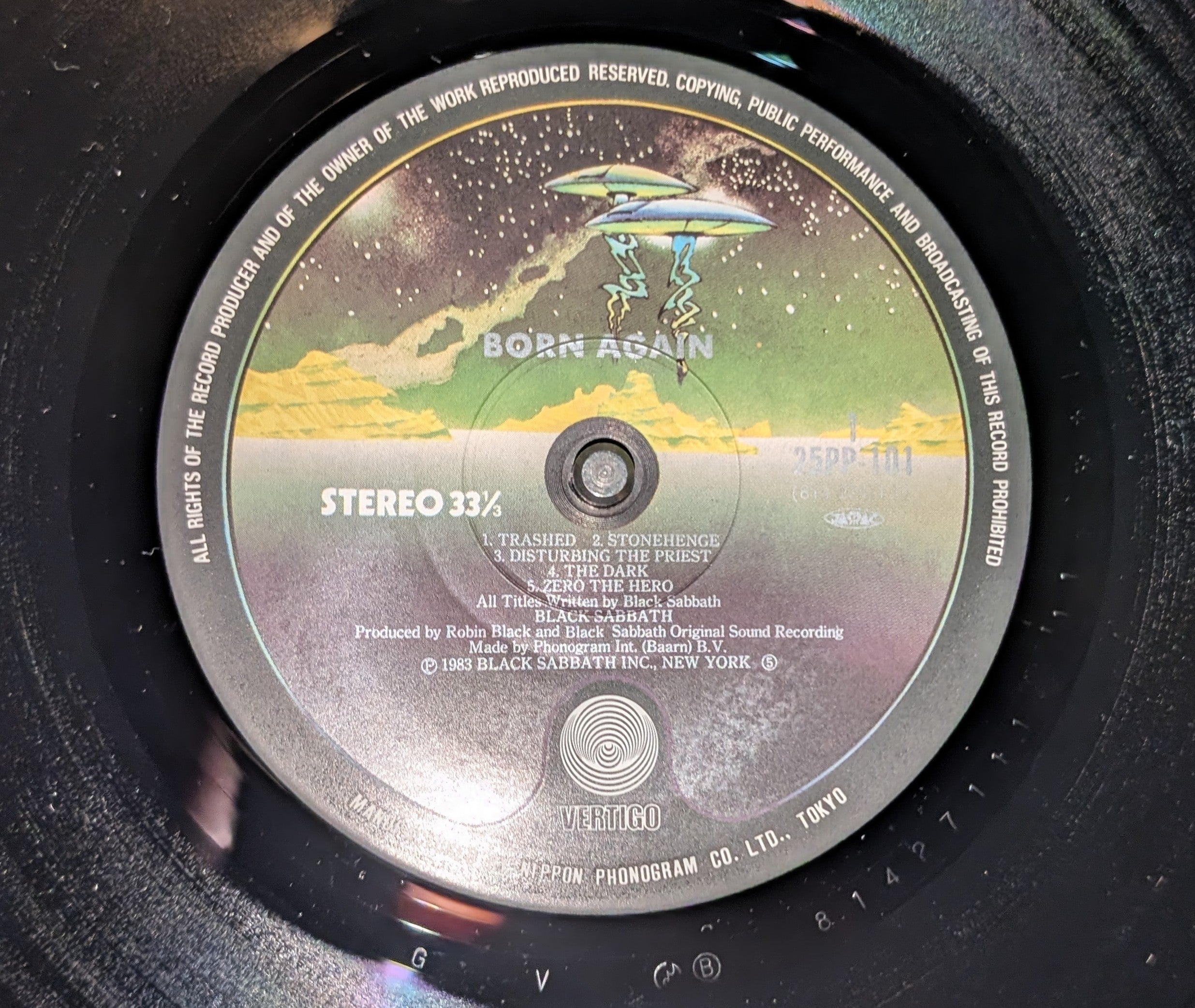 Black Sabbath  Black Sabbath - Born Again = 悪魔の落としå­