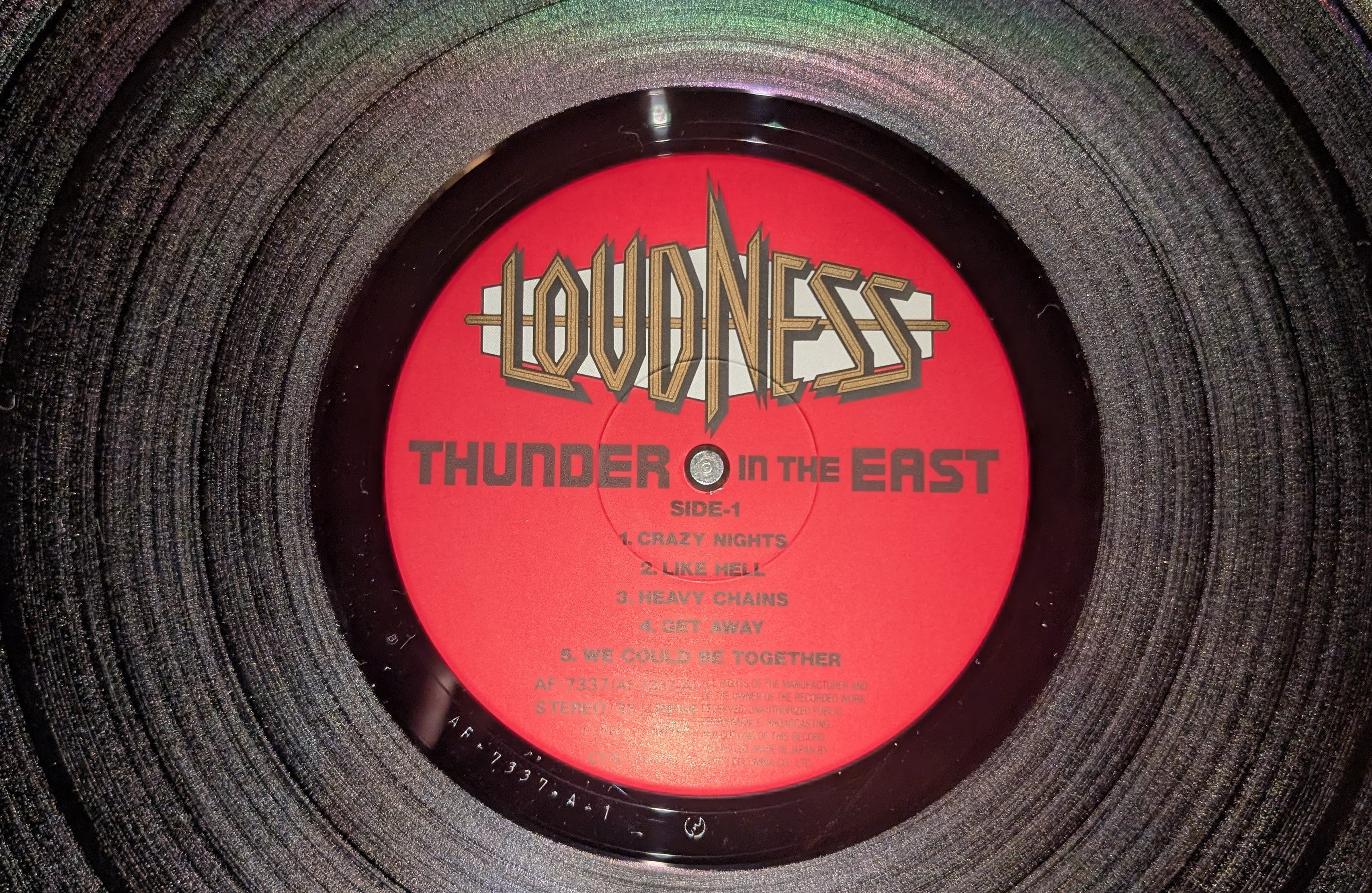Loudness - Thunder In The East  サンダー・イン・ジ・イースト ** Sold **