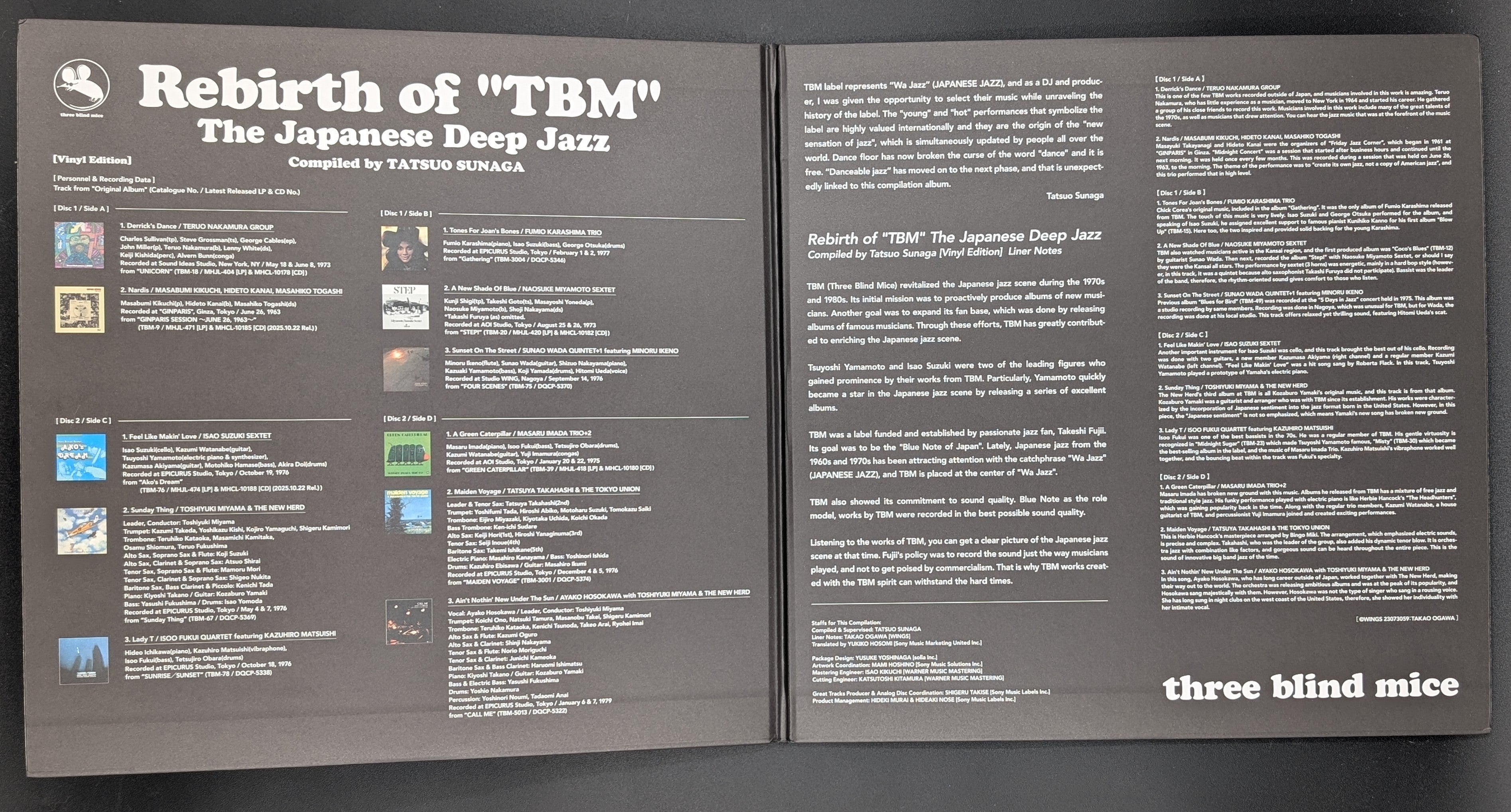 Various - Rebirth Of "TBM" (The Japanese Deep Jazz)