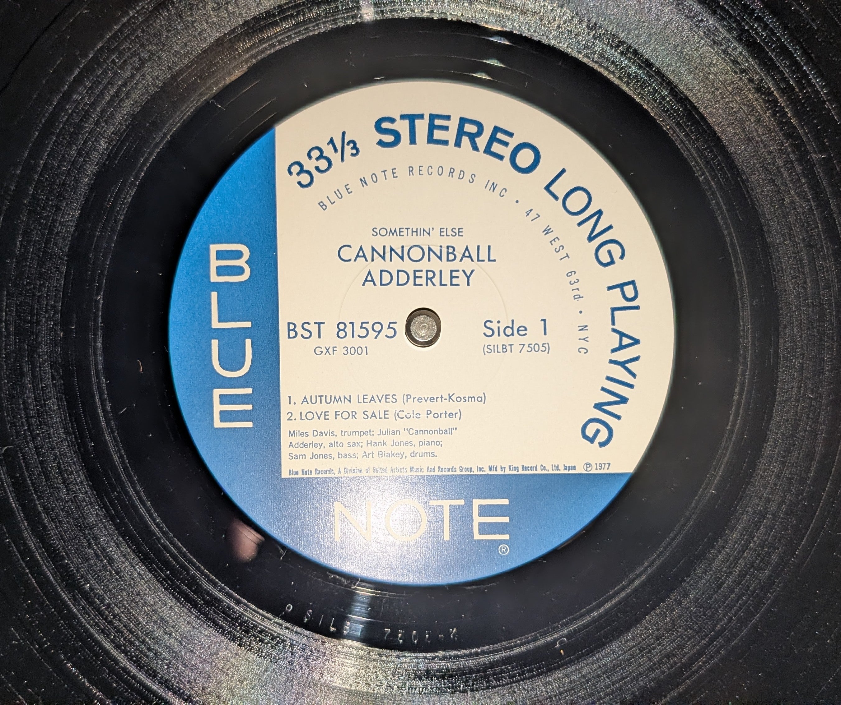 Cannonball Adderley - Somethin' Else  サムシン・エルス