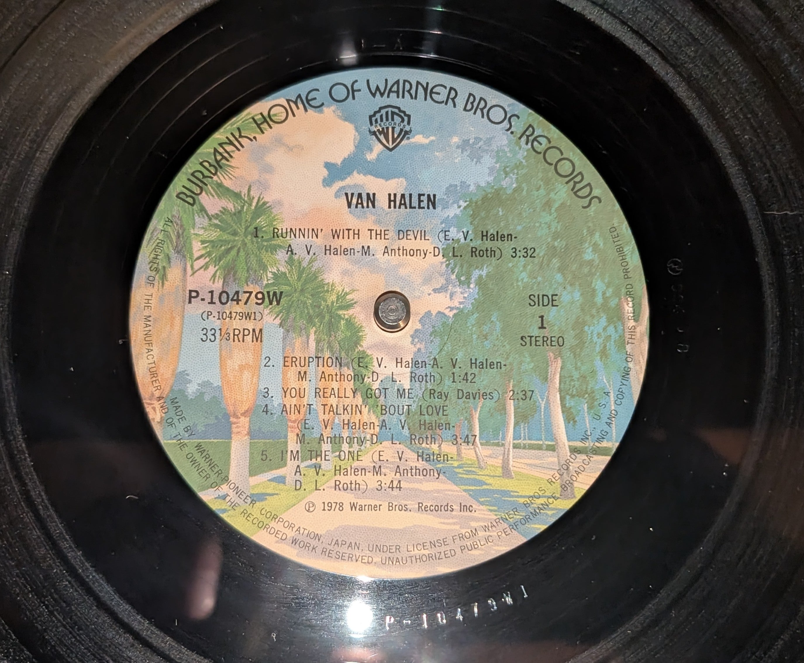 Van Halen - Van Halen  炎の導火線