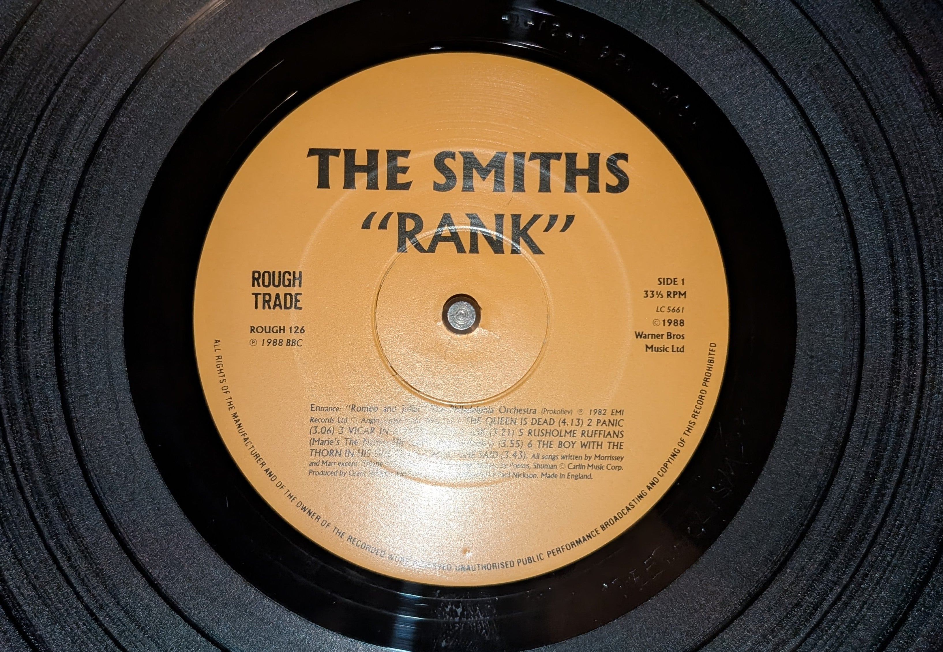 The Smiths - Rank