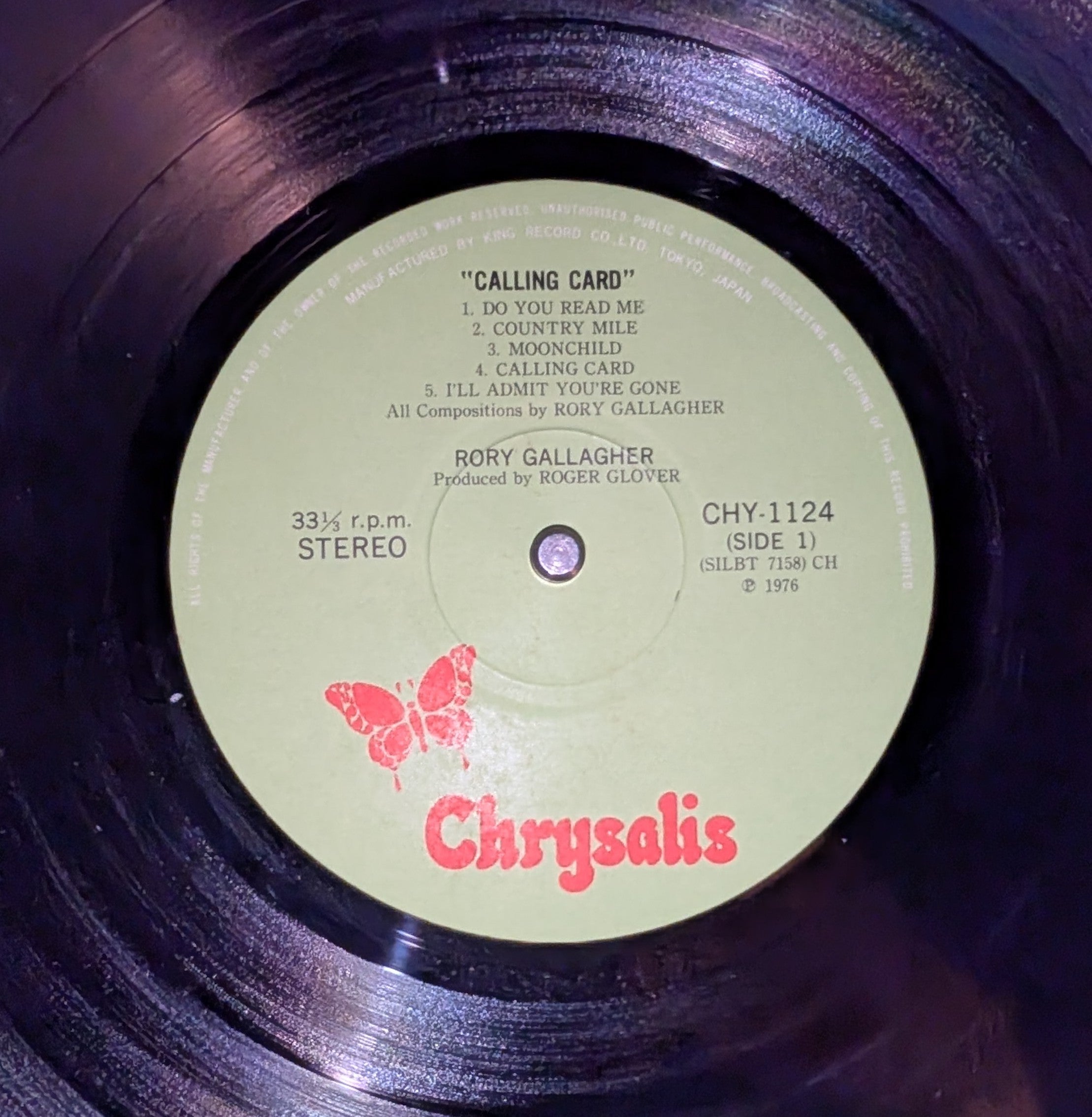 Rory Gallagher - Calling Card