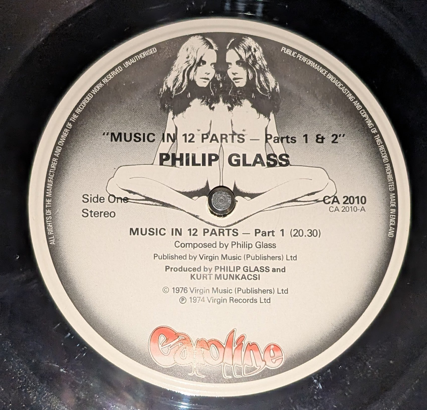 Philip Glass - Music In Twelve Parts - Parts 1 & 2