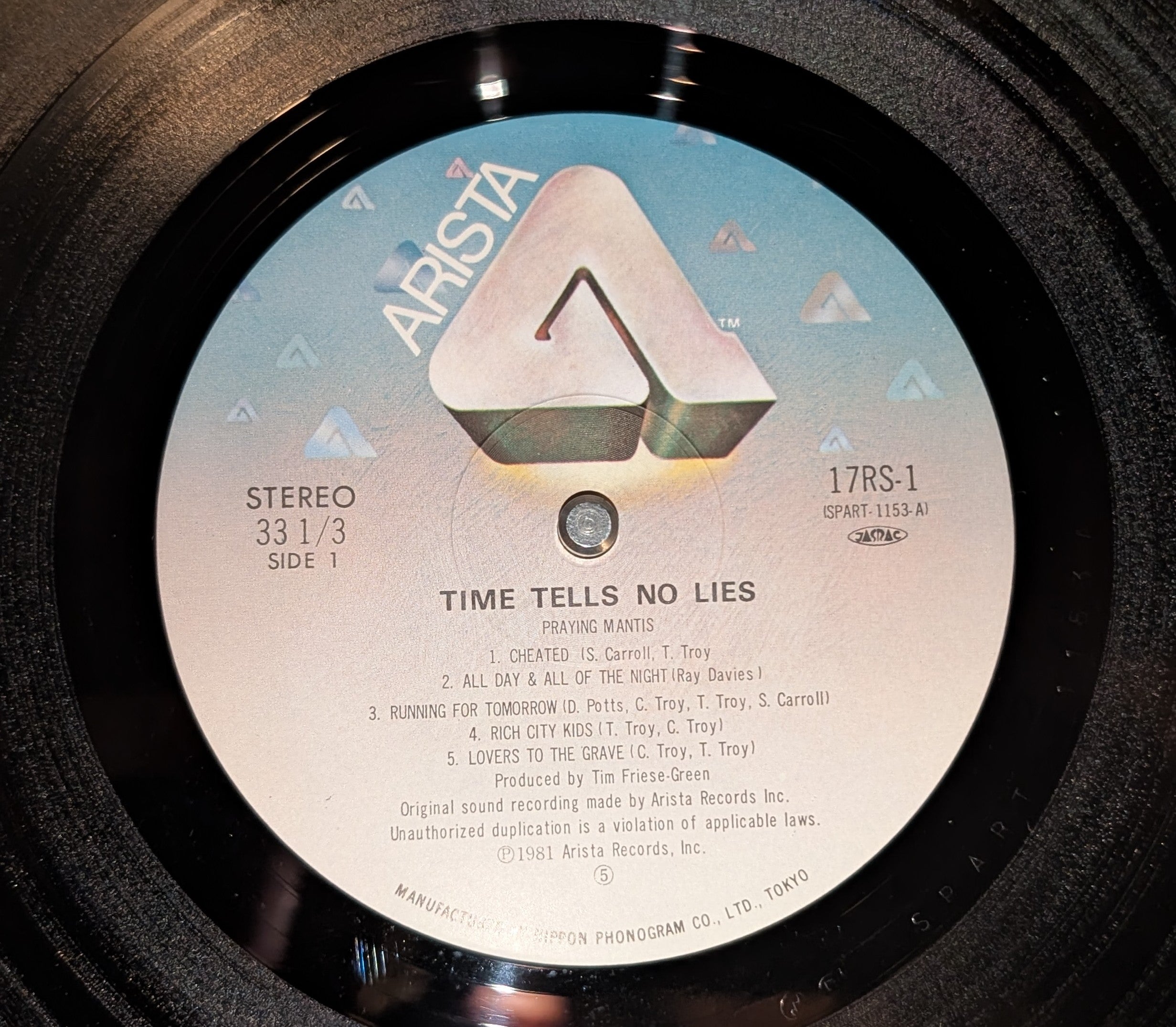 Praying Mantis - Time Tells No Lies