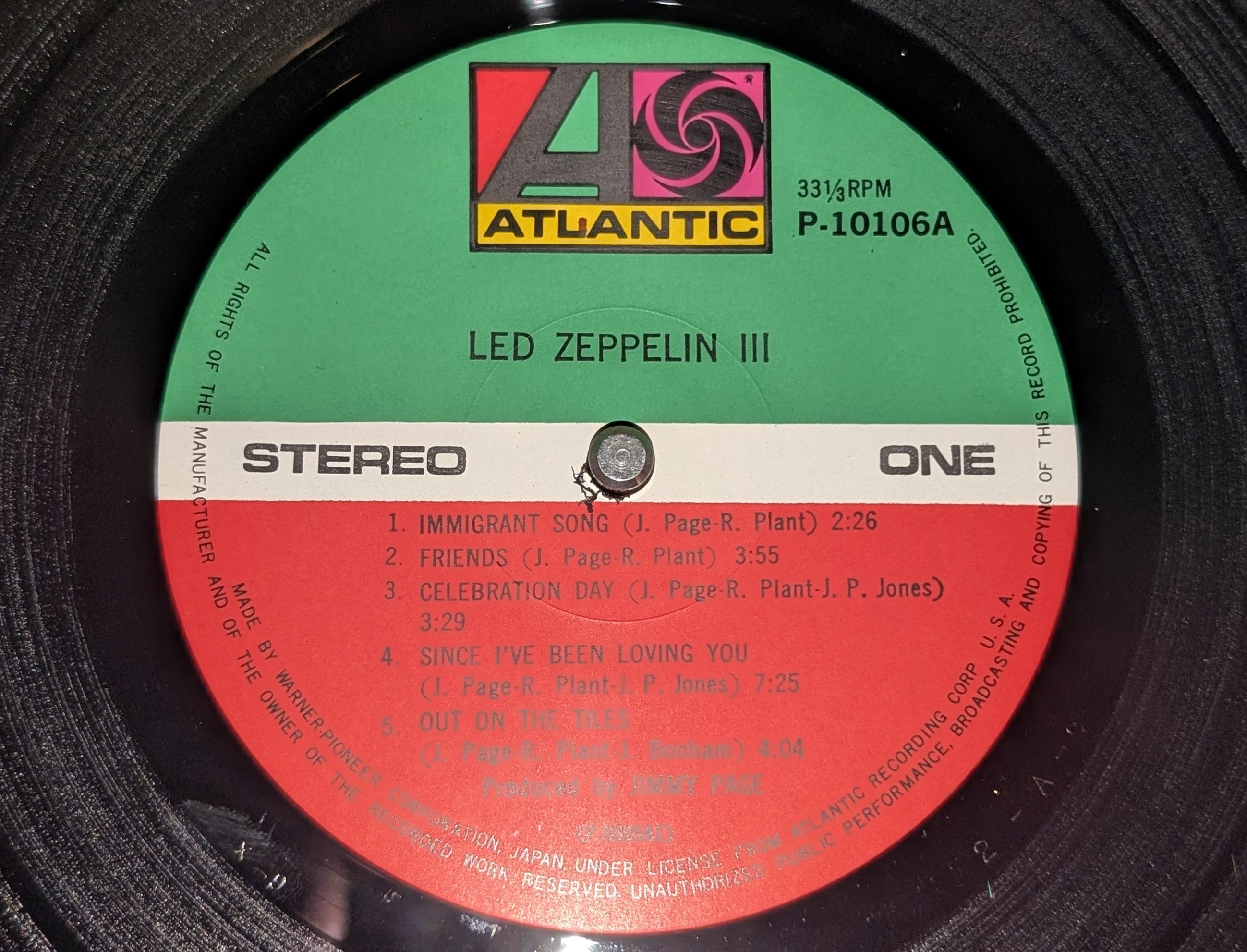 Led Zeppelin - Led Zeppelin III  レッド・ツェッペリン III