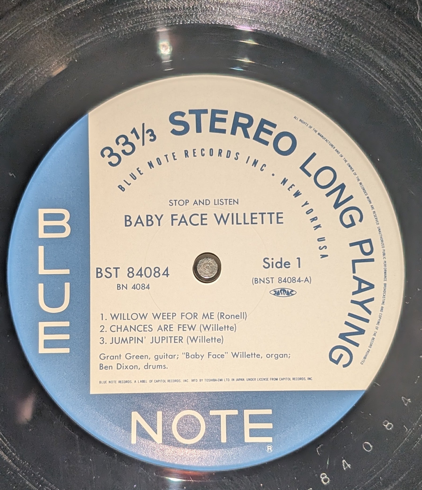 Baby Face' Willette - Stop And Listen