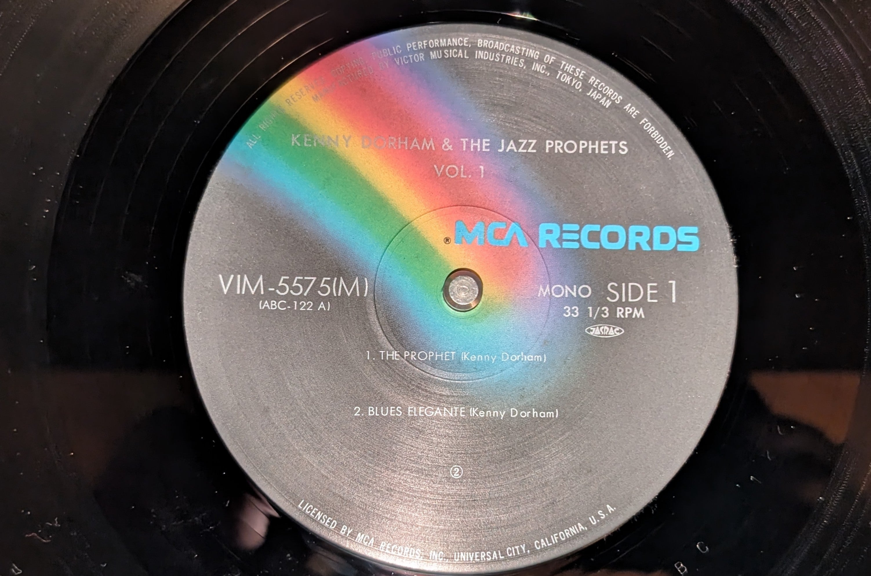 Kenny Dorham And The Jazz Prophets - Vol. 1