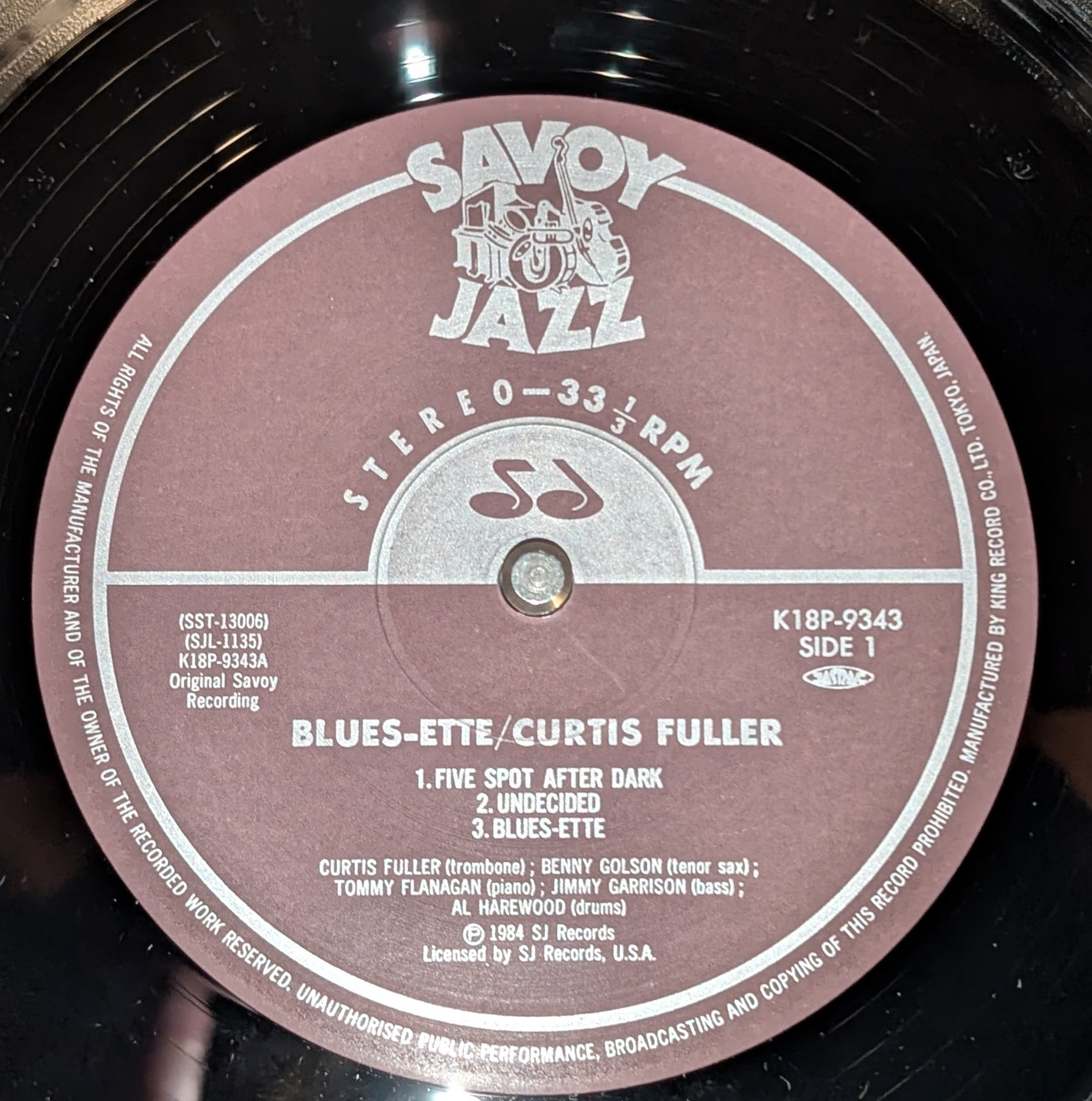 Curtis Fuller's Quintet - Blues-ette