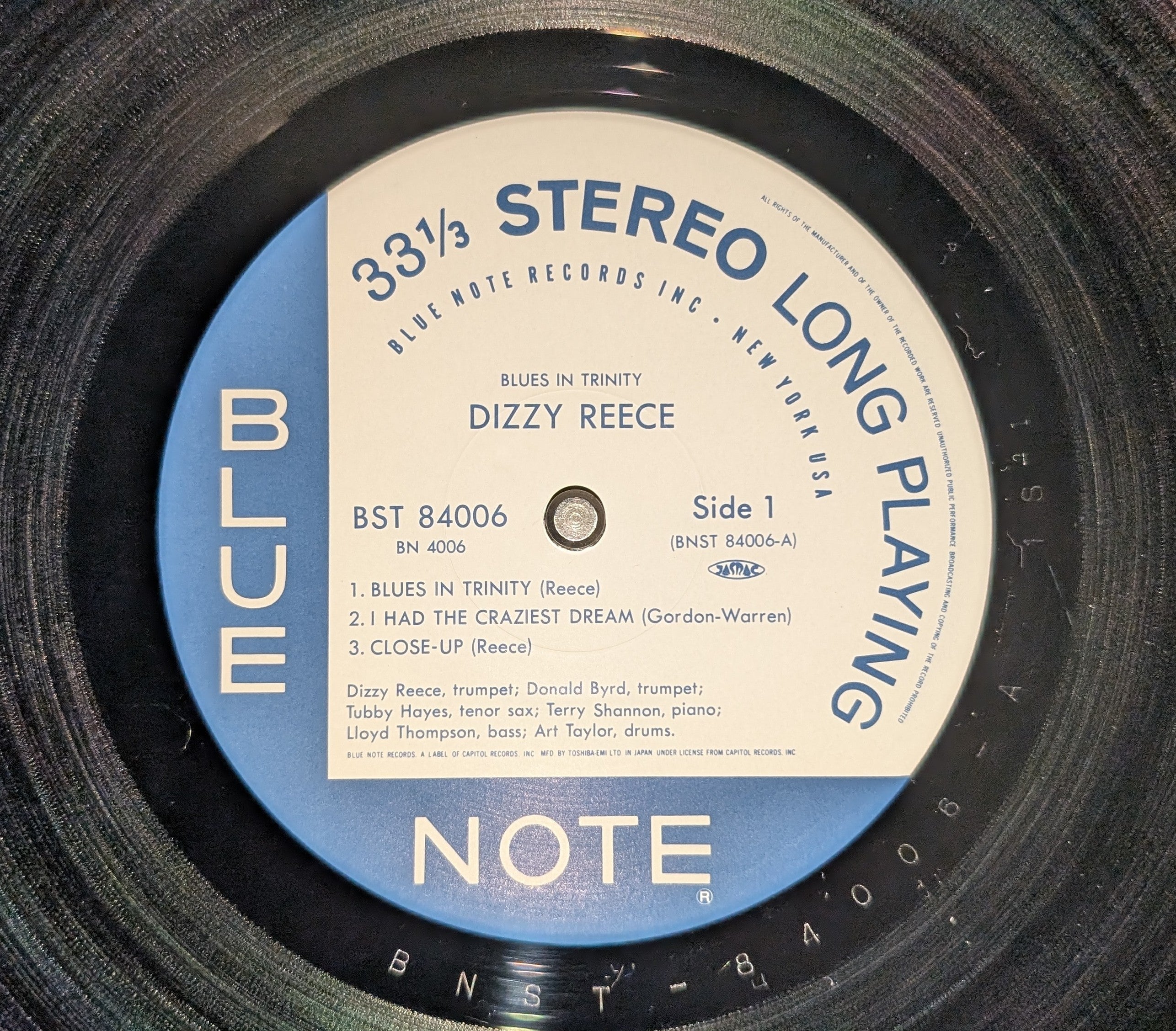 Dizzy Reece - Blues In Trinity