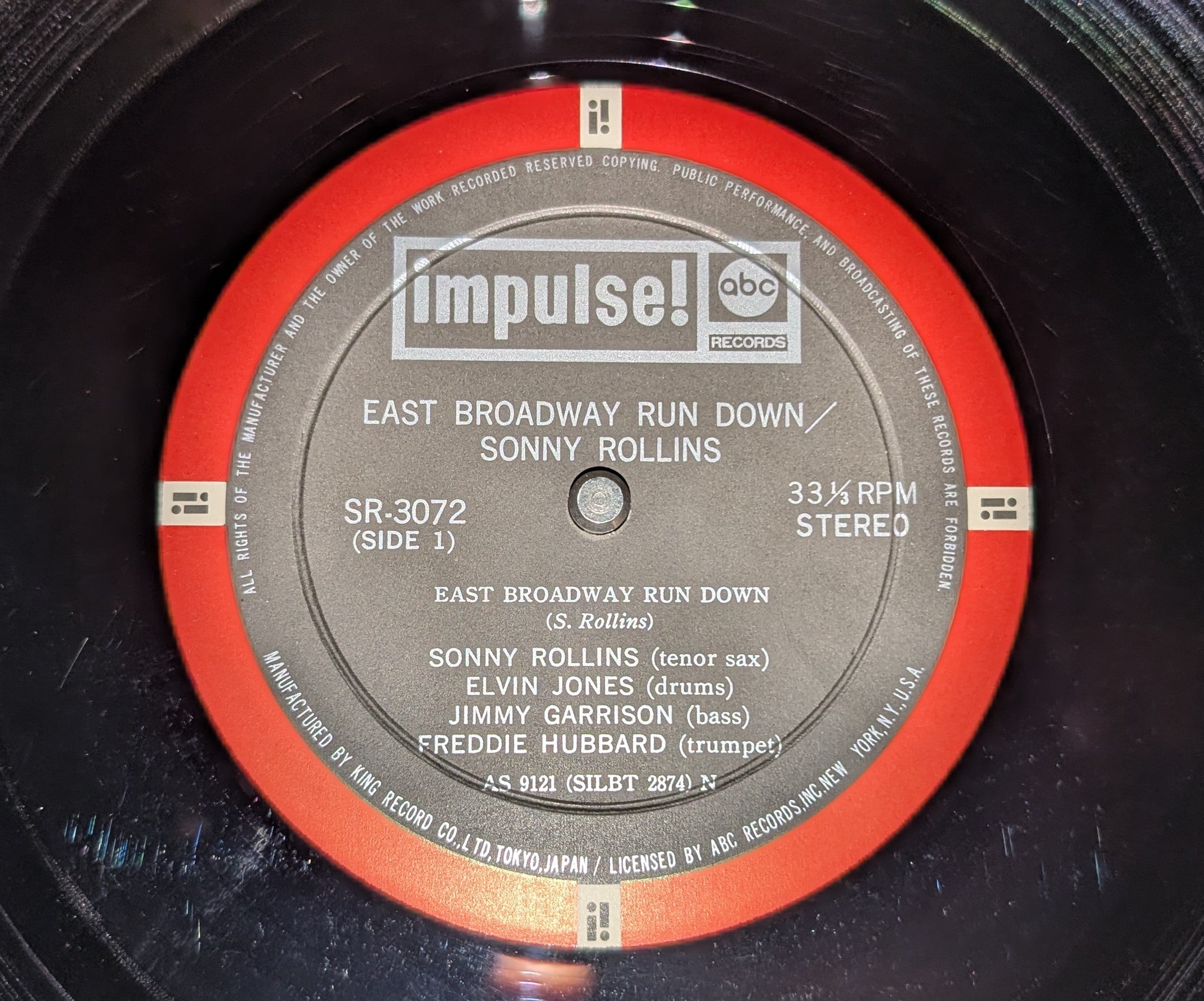 Sonny Rollins - East Broadway Run Down