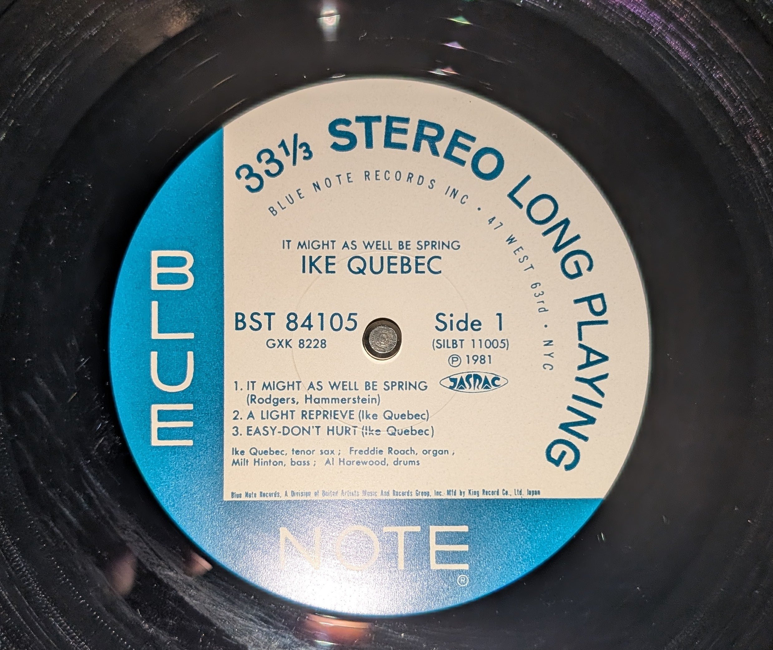 Ike Quebec - It Might As Well Be Spring