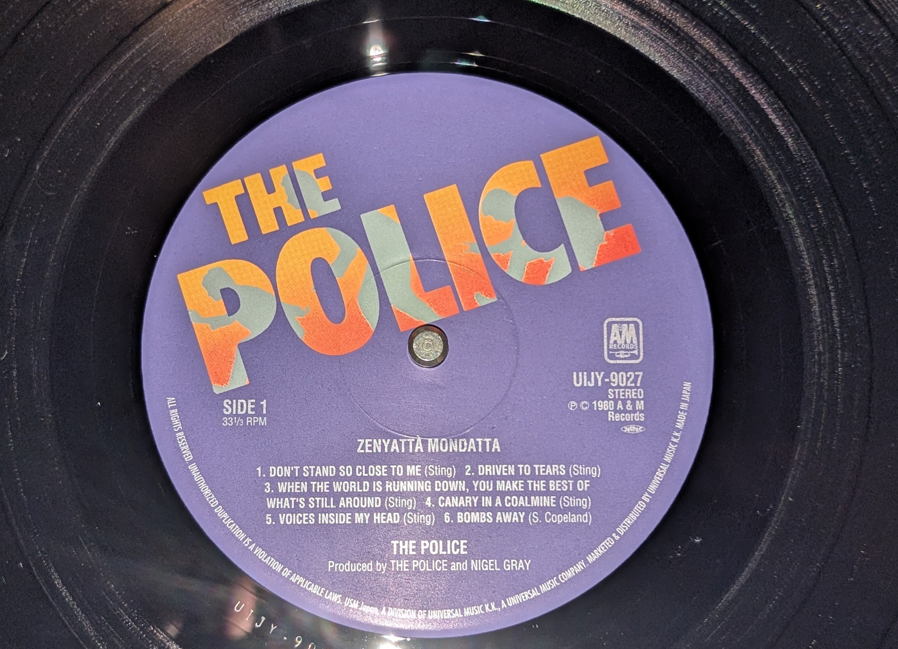 The Police - Zenyatta Mondatta