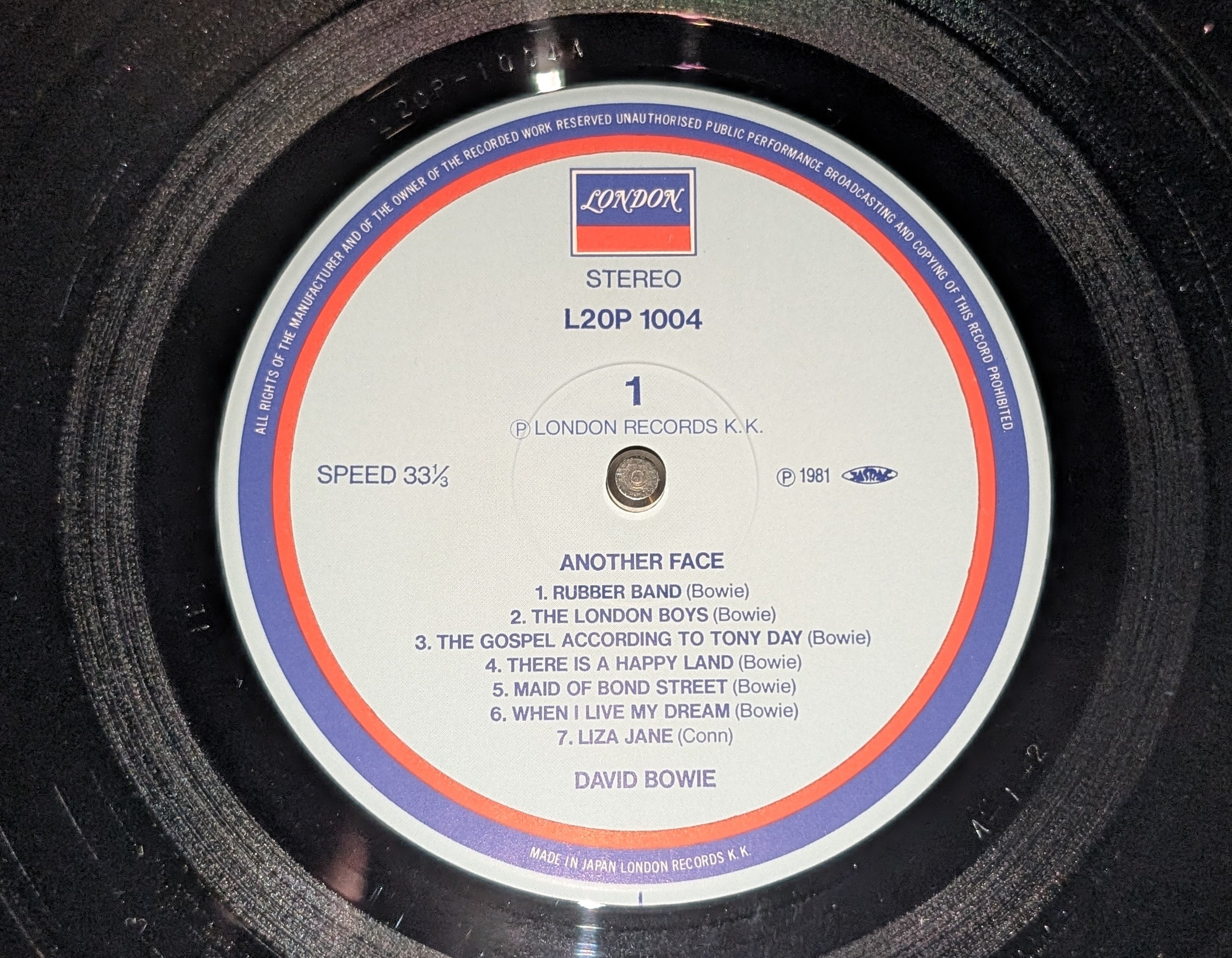 David Bowie - Another Face