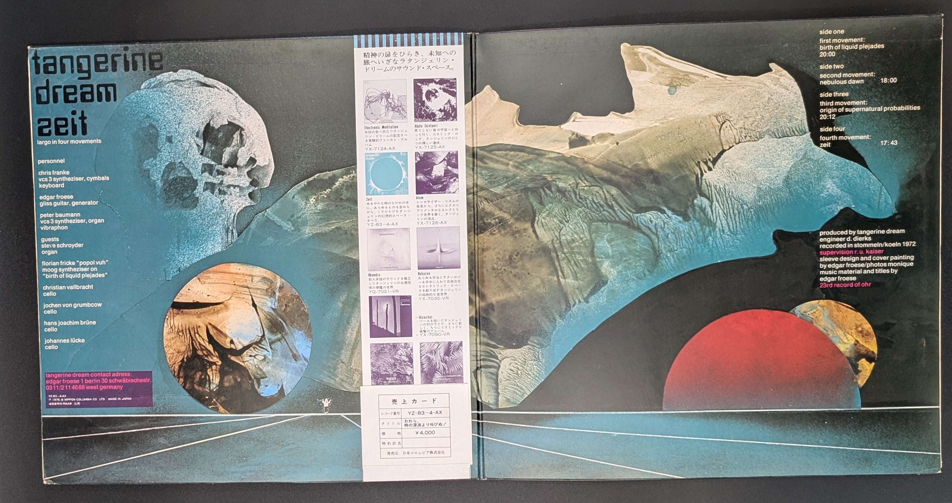 Tangerine Dream - Zeit