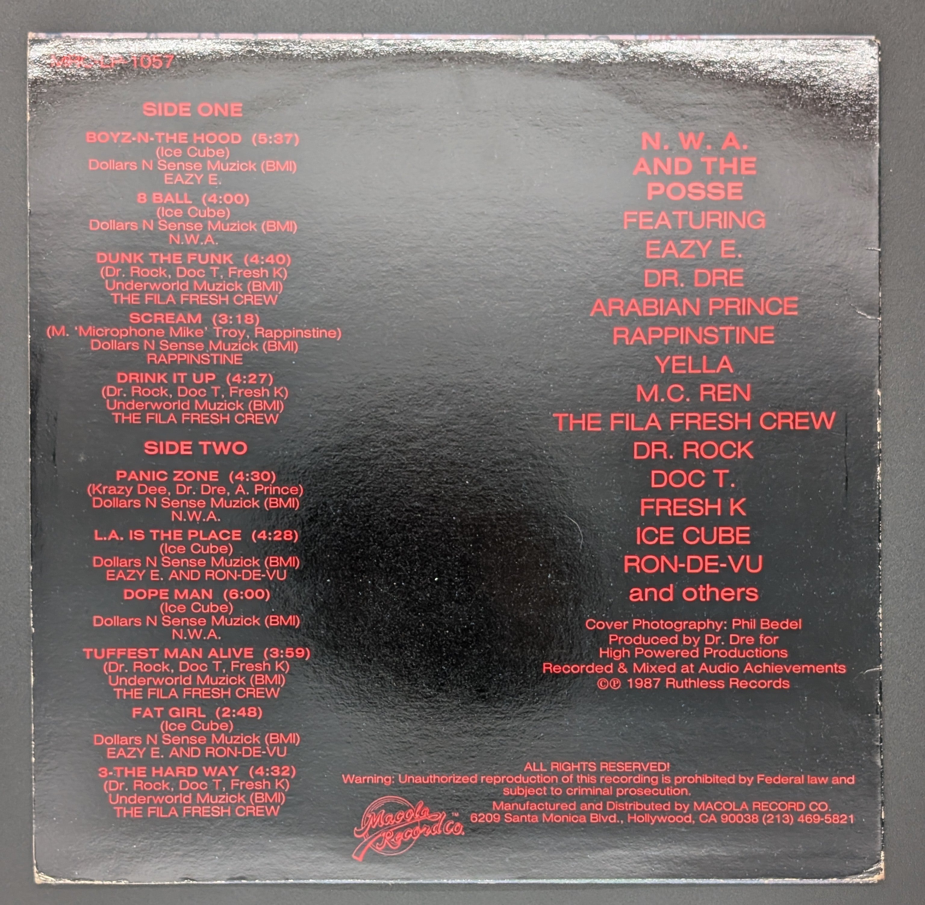 N.W.A. And The Posse - N.W.A. And The Posse