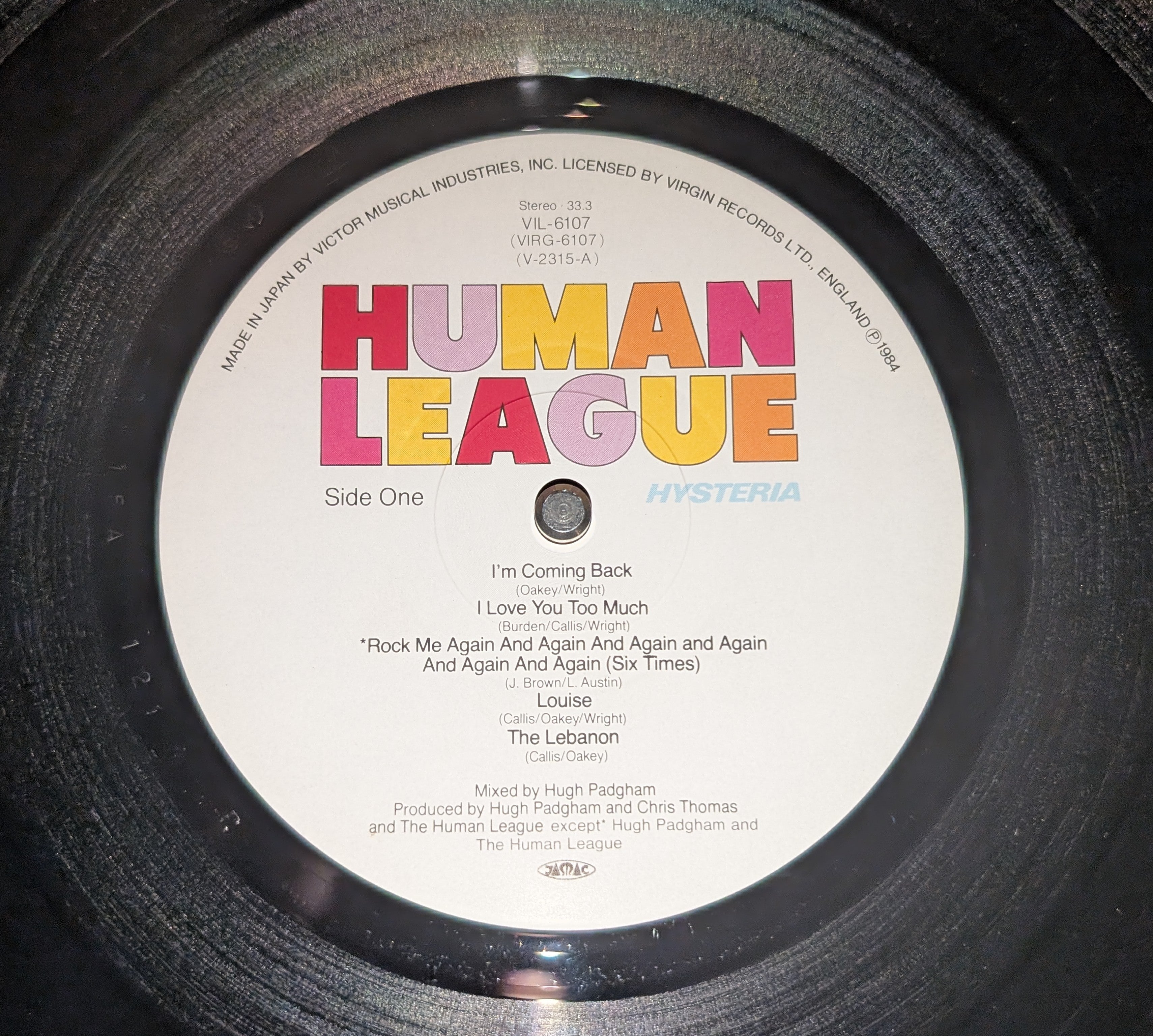 The Human League - Hysteria  ヒステリア