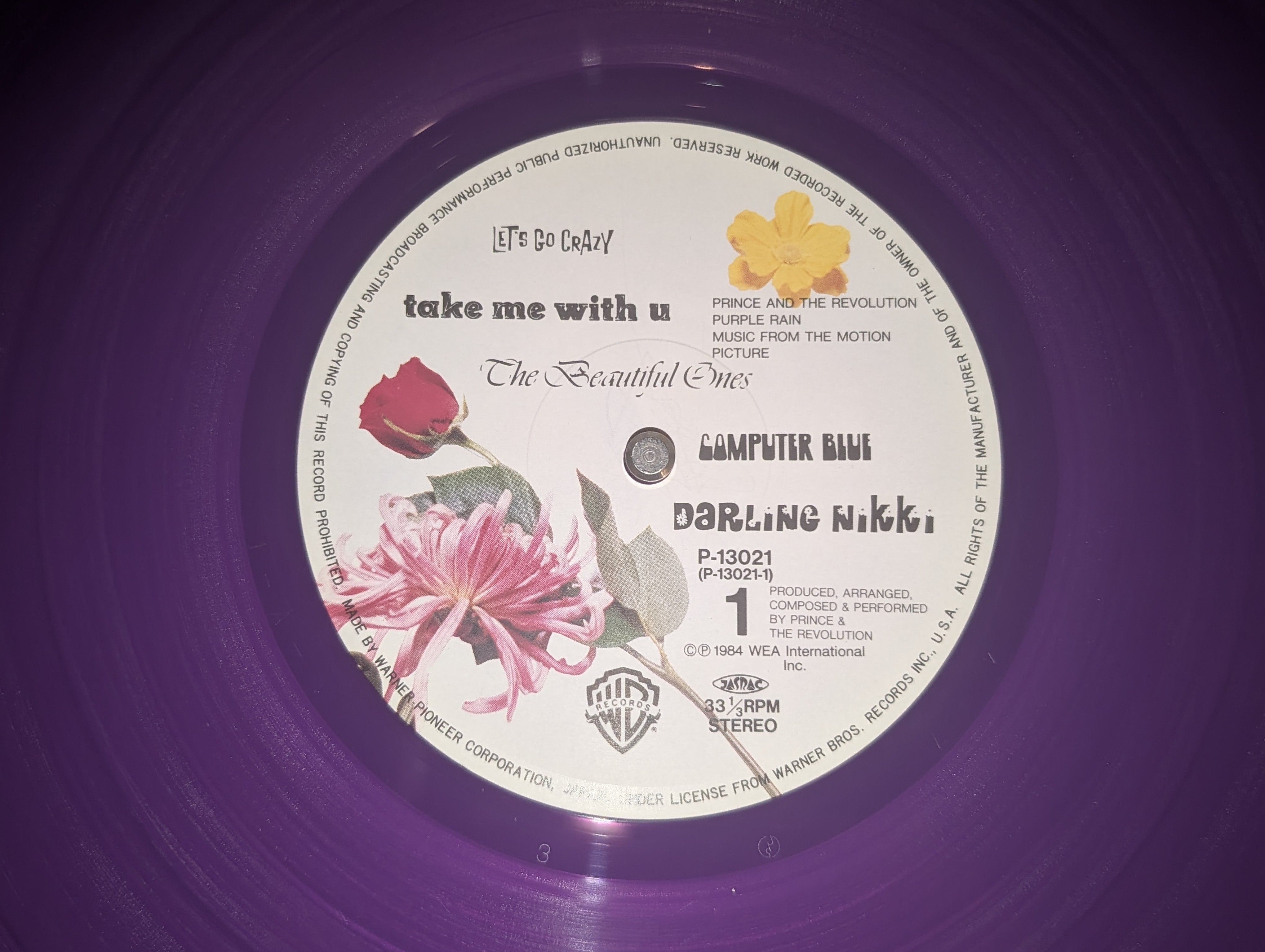 Prince And The Revolution - Purple Rain (Original Purple Vinyl)