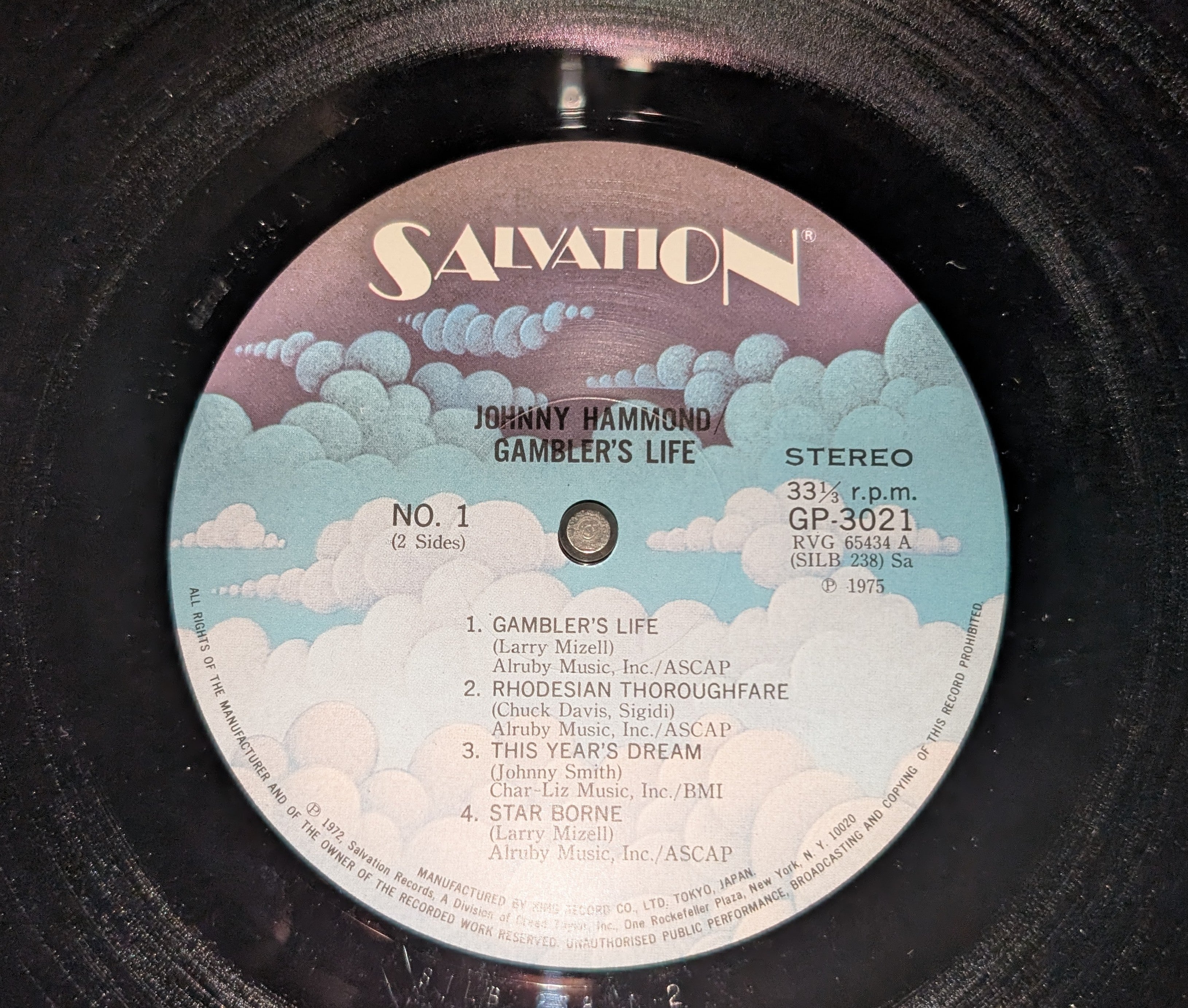 Johnny Hammond - Gambler's Life