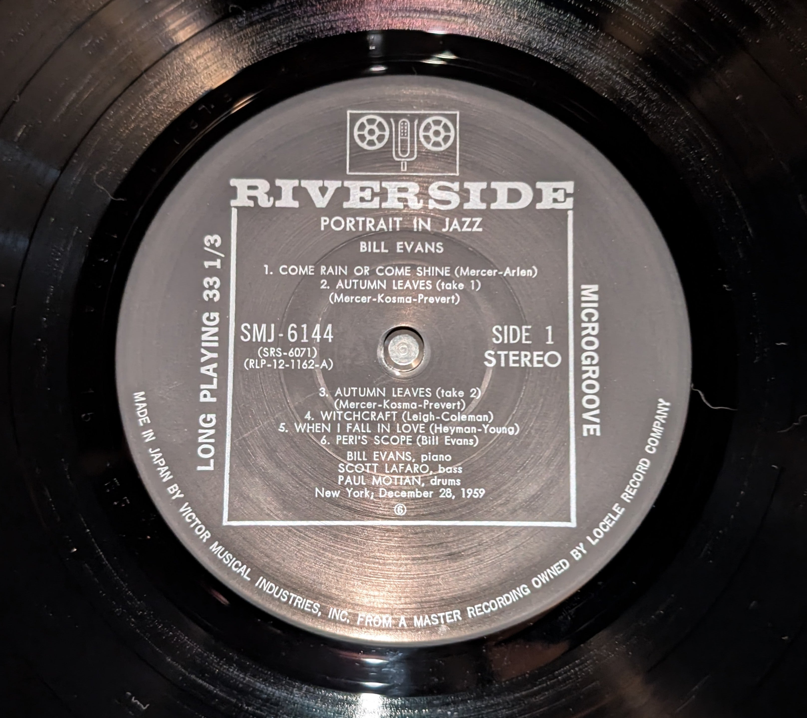The Bill Evans Trio / Bill Evans - Portrait In Jazz  ポートレイト・イン・ジャズ
