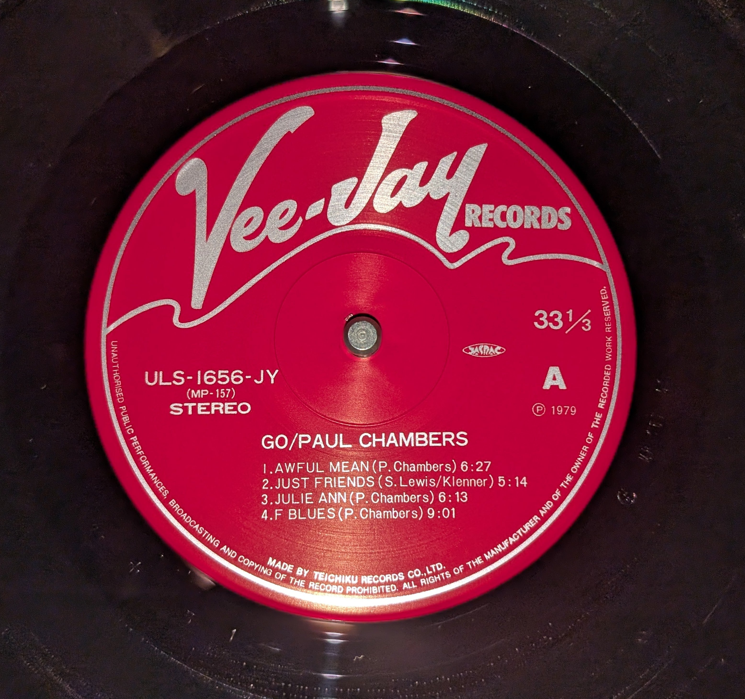Paul Chambers - Go... ** Sold **