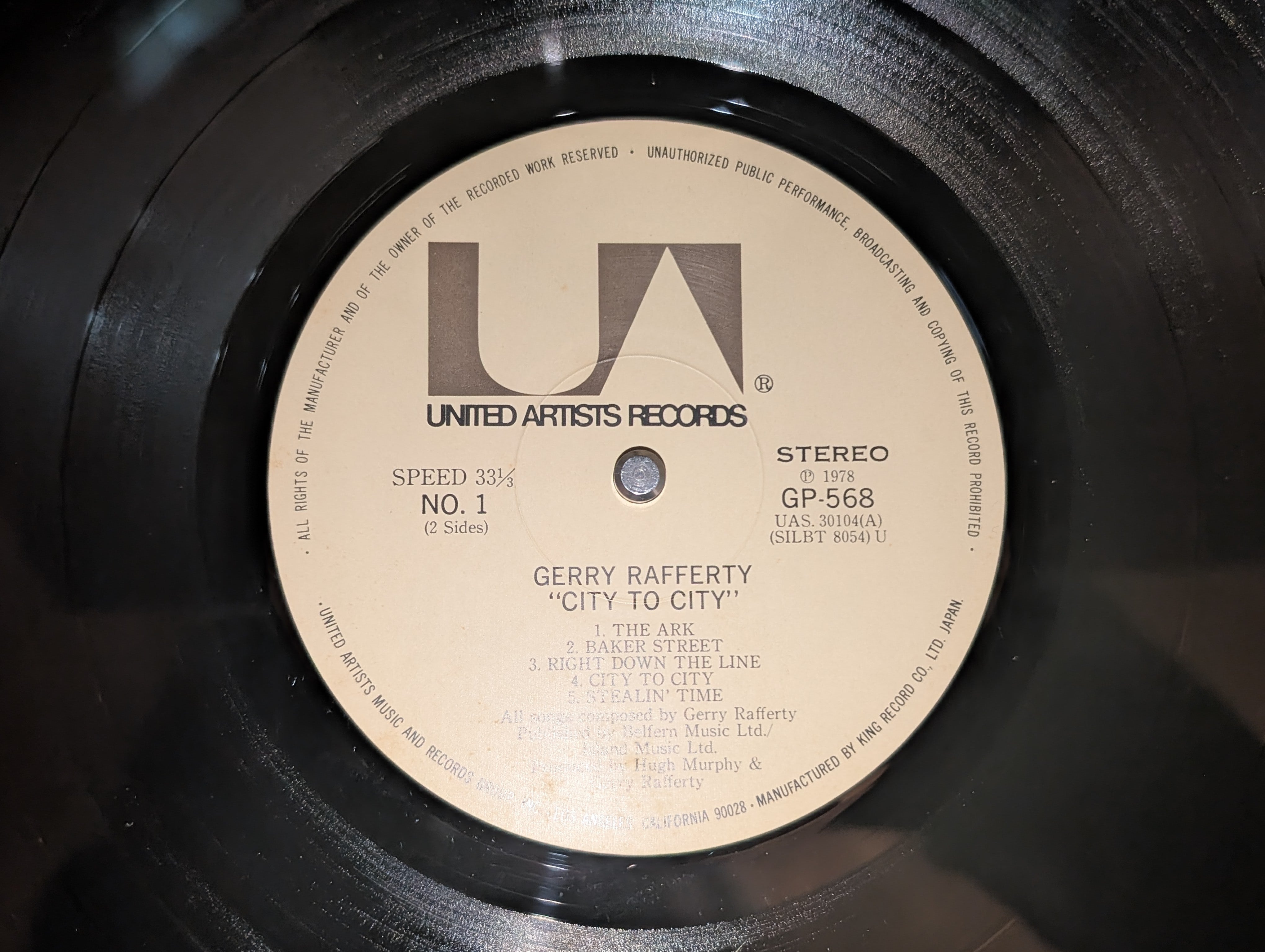 Gerry Rafferty - City To City